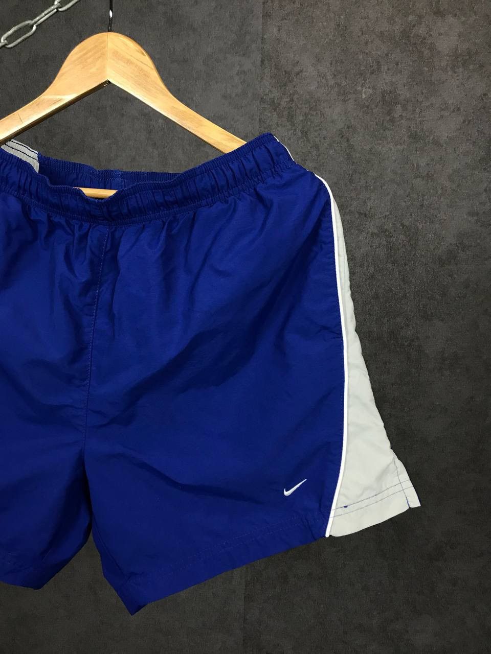 Nike × Vintage Nike swoosh streetwear vintage shorts Size US 32 / EU 48 - 2 Thumbnail