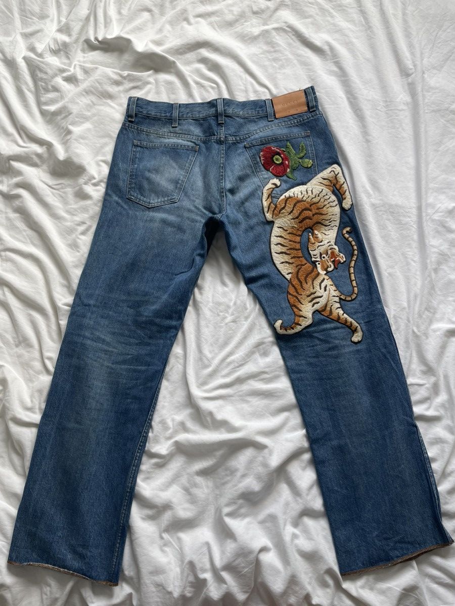 Gucci jeans tiger online