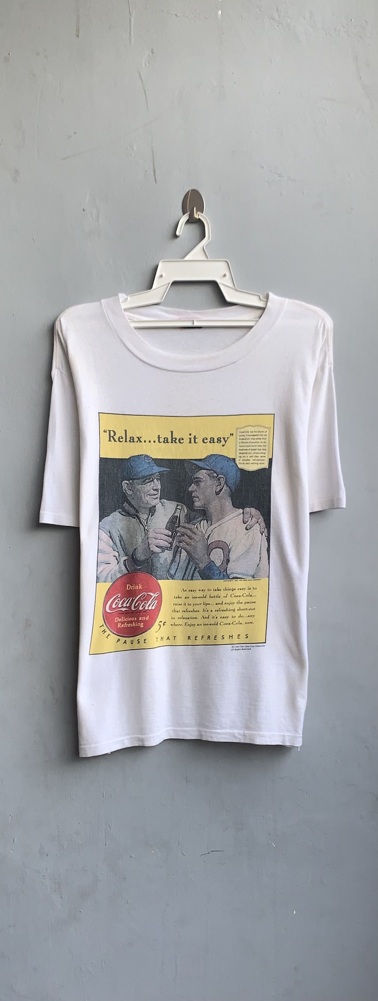 Coca Cola Coca Cola 1995's Vintage Shirt Size US L / EU 52-54 / 3 - 1 Thumbnail