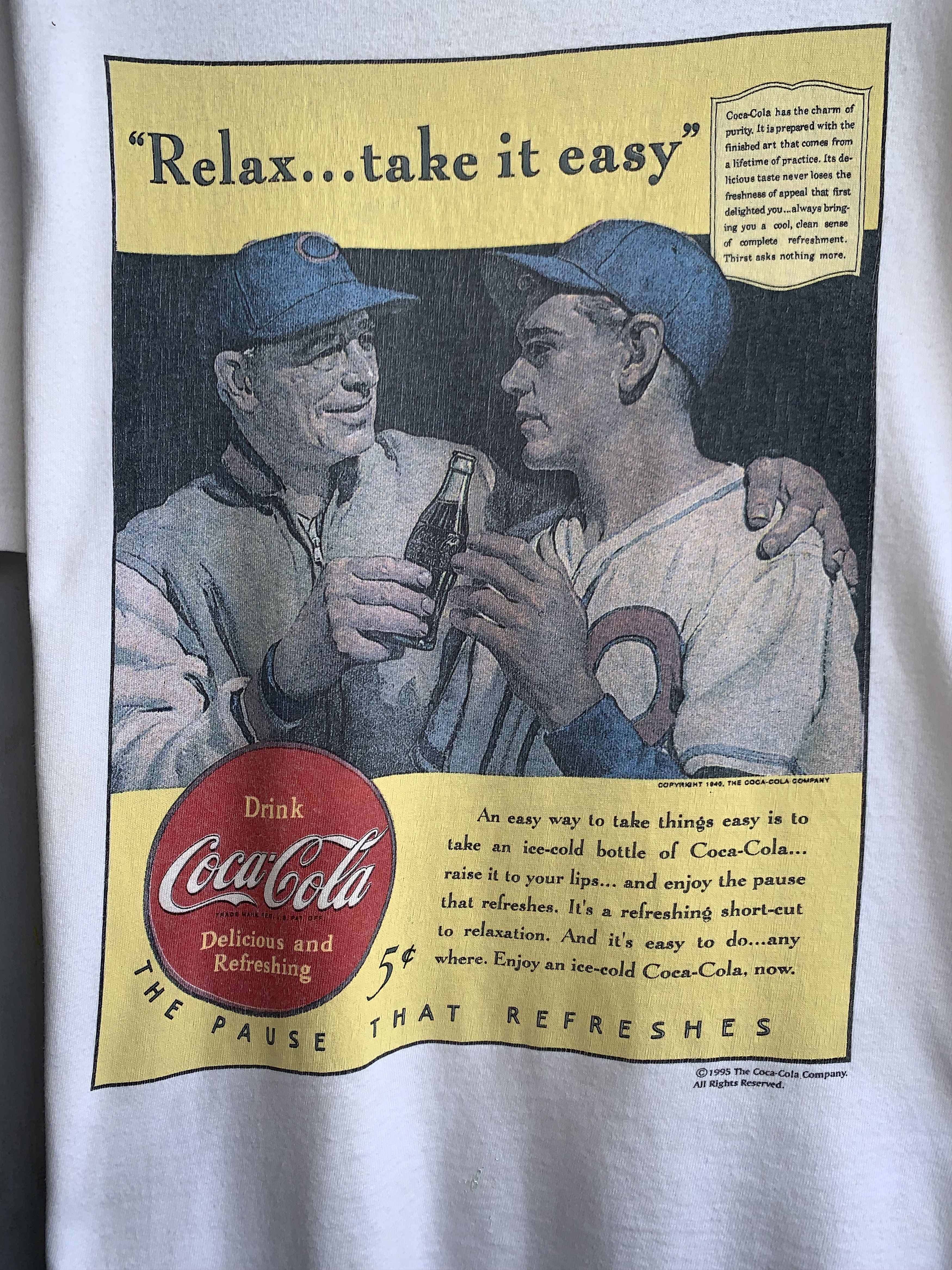 Coca Cola Coca Cola 1995's Vintage Shirt Size US L / EU 52-54 / 3 - 2 Thumbnail