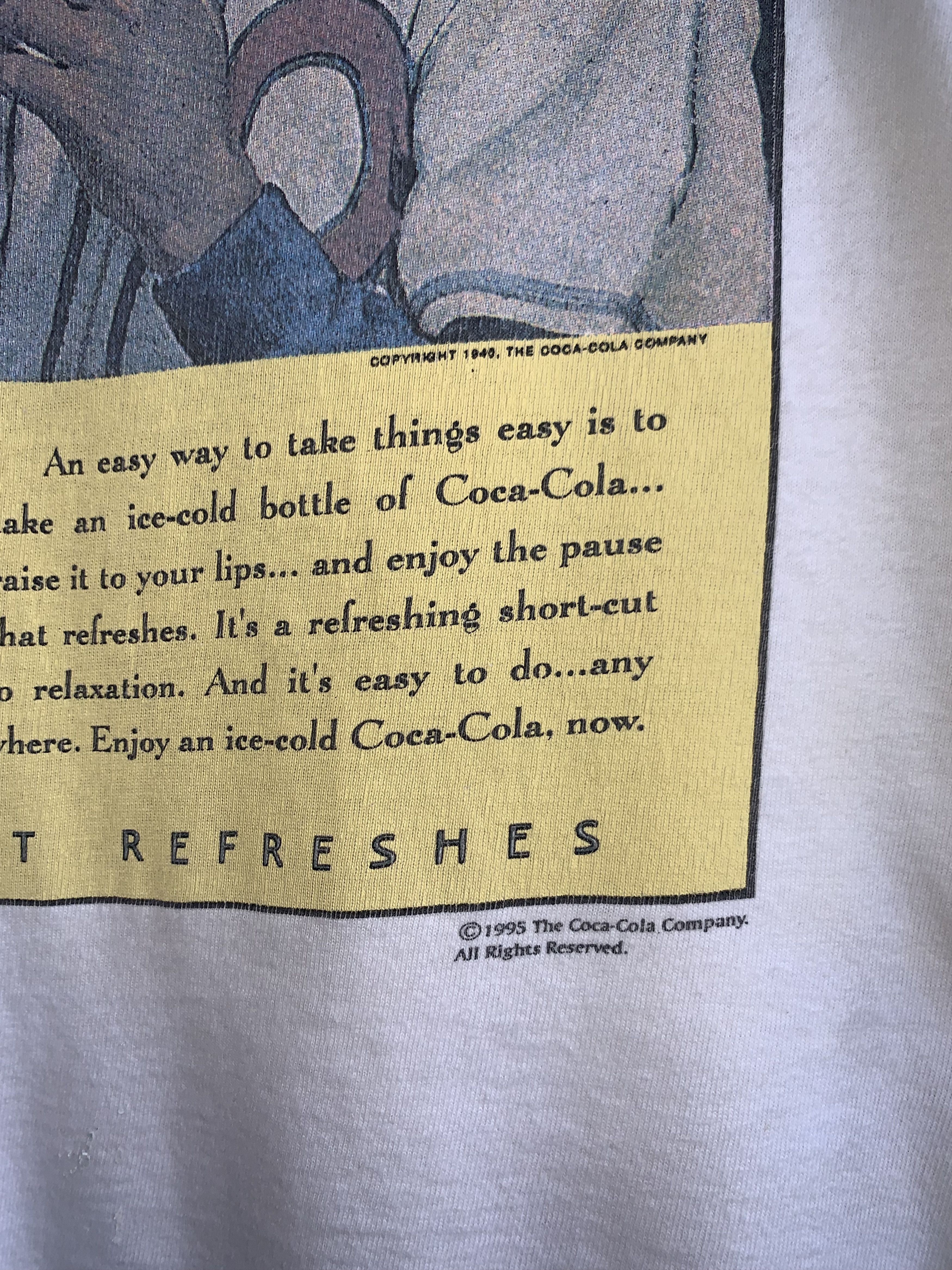 Coca Cola Coca Cola 1995's Vintage Shirt Size US L / EU 52-54 / 3 - 3 Thumbnail