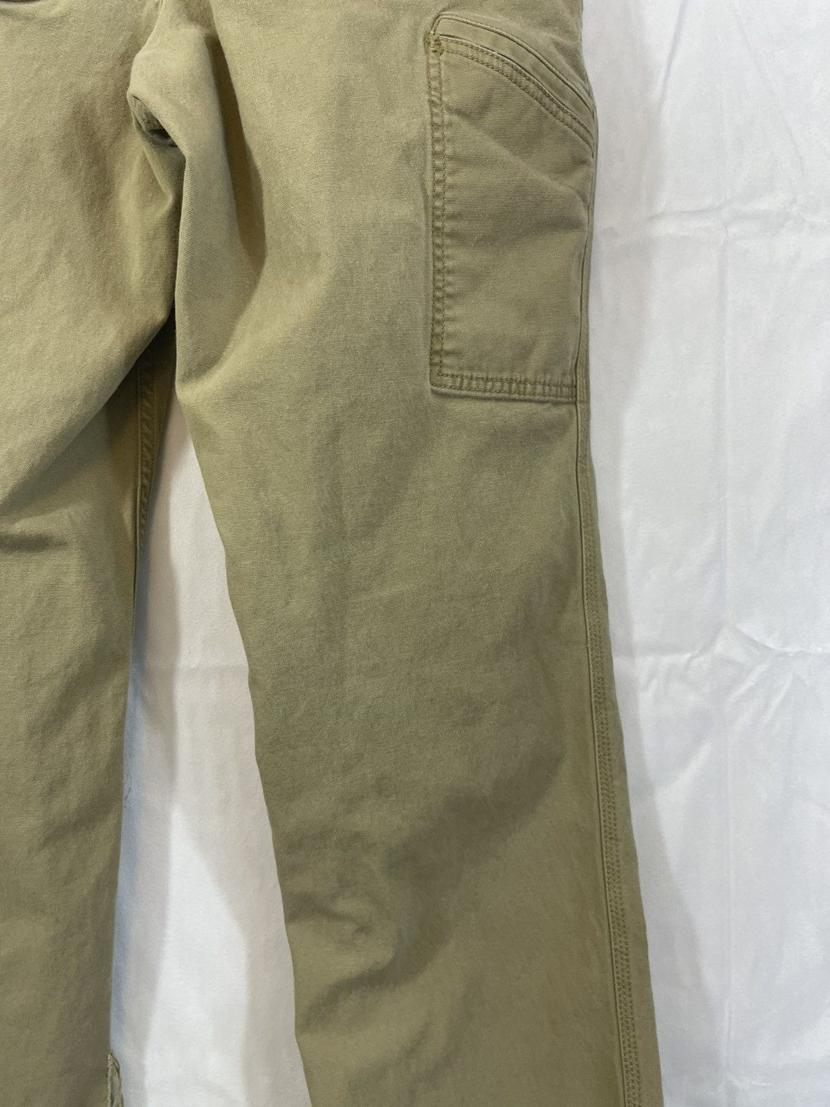 Carhartt Distressed Cropped Raw Hem Work Pants Size US 34 / EU 50 - 16 Thumbnail