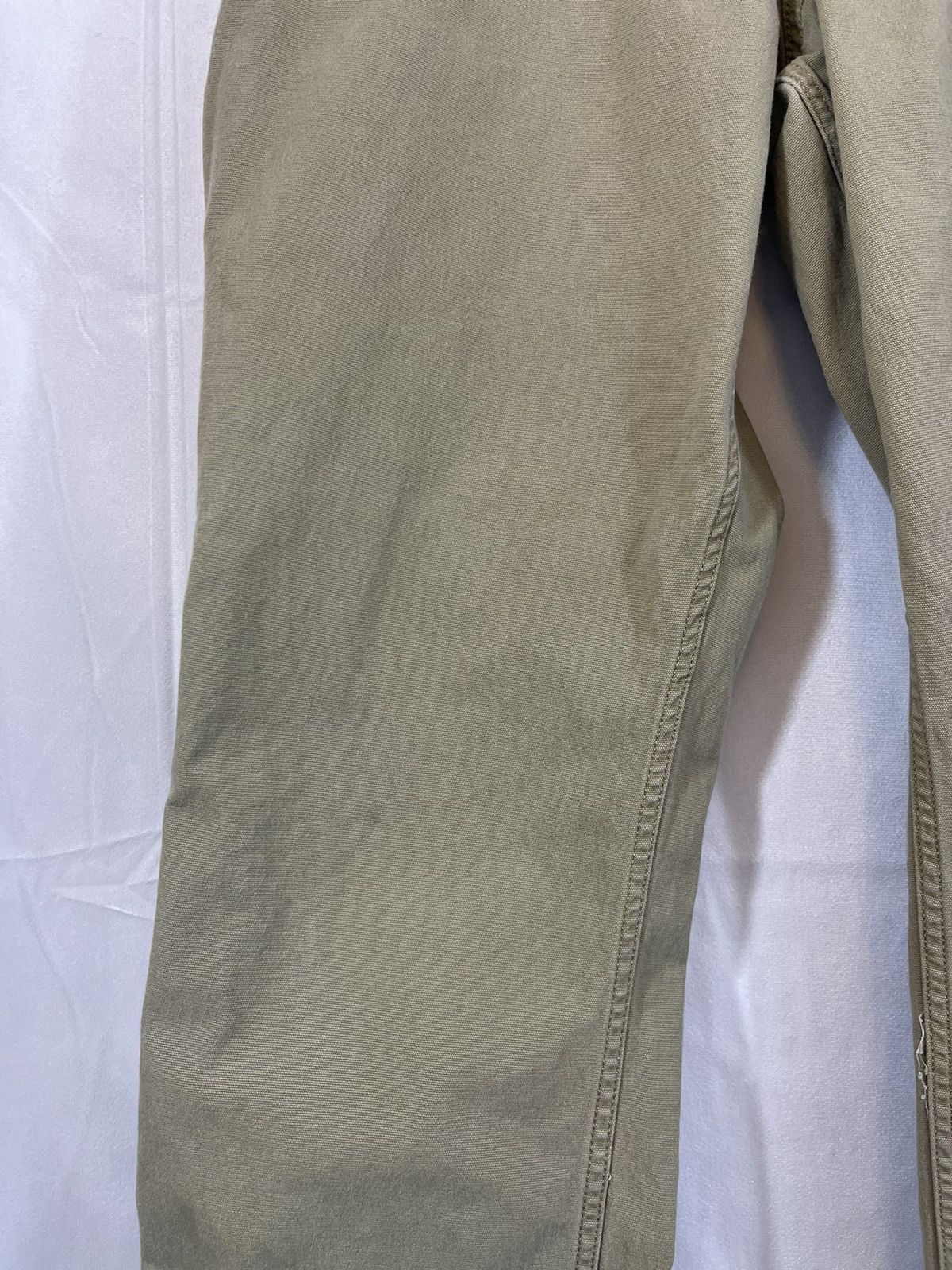 Carhartt Distressed Cropped Raw Hem Work Pants Size US 34 / EU 50 - 11 Thumbnail