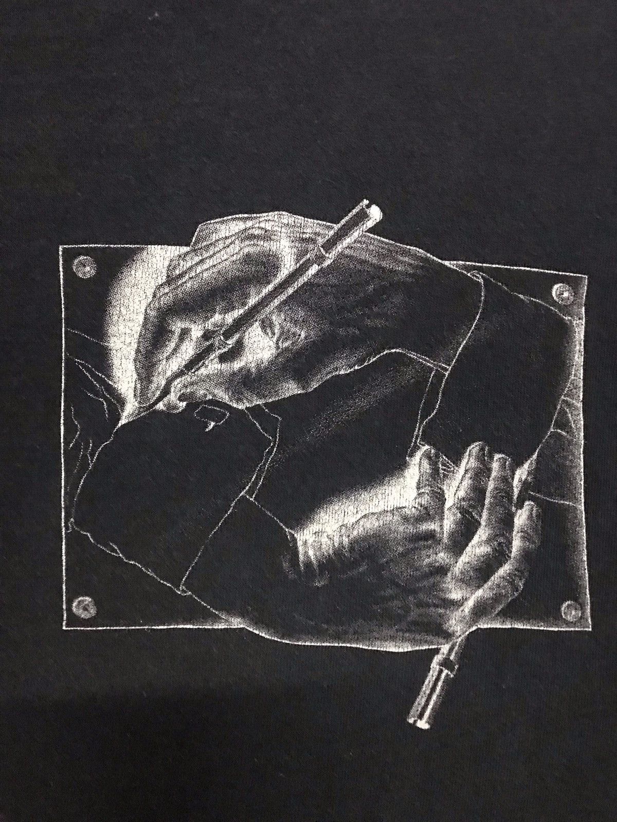 Vintage vintage 90s MC Escher Heirs C/O Cordon Art Tee Size US L / EU 52-54 / 3 - 5 Thumbnail