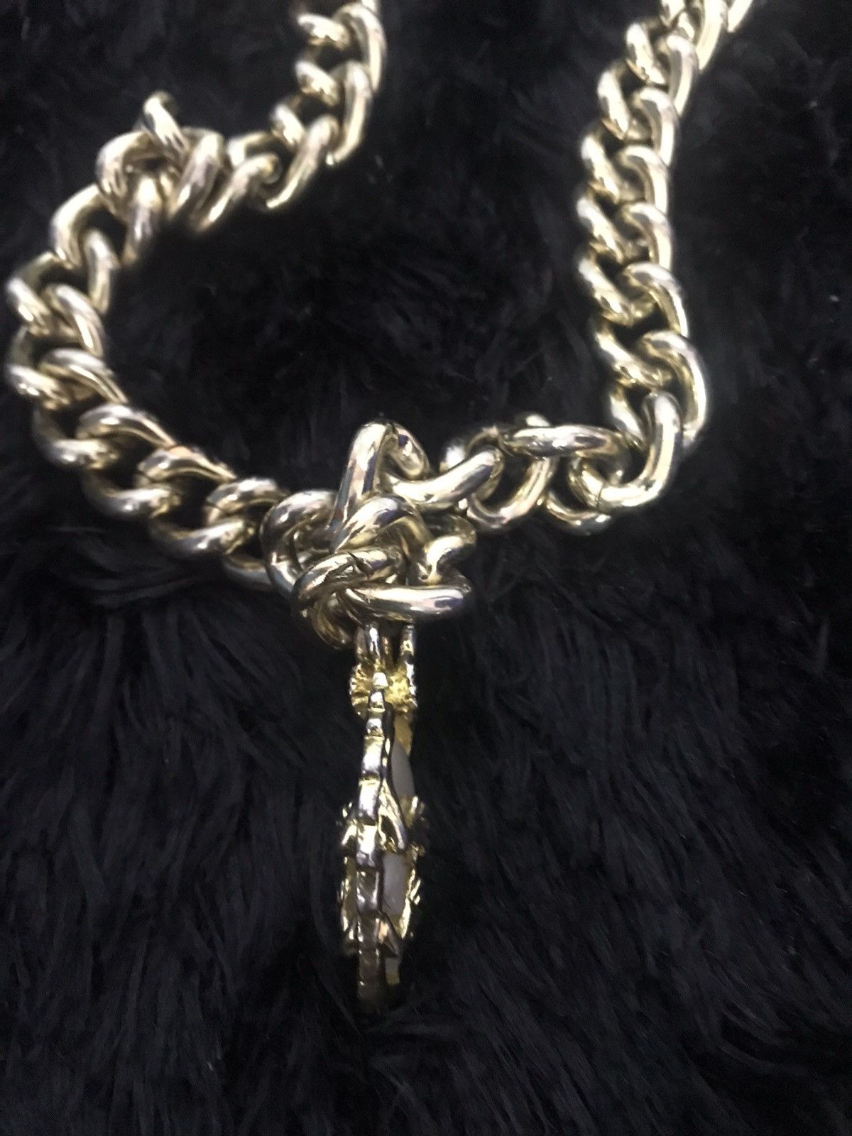 Jewelry Customade Necklace Pendant Dragon Stone Hip Hop Style Size ONE SIZE - 5 Thumbnail