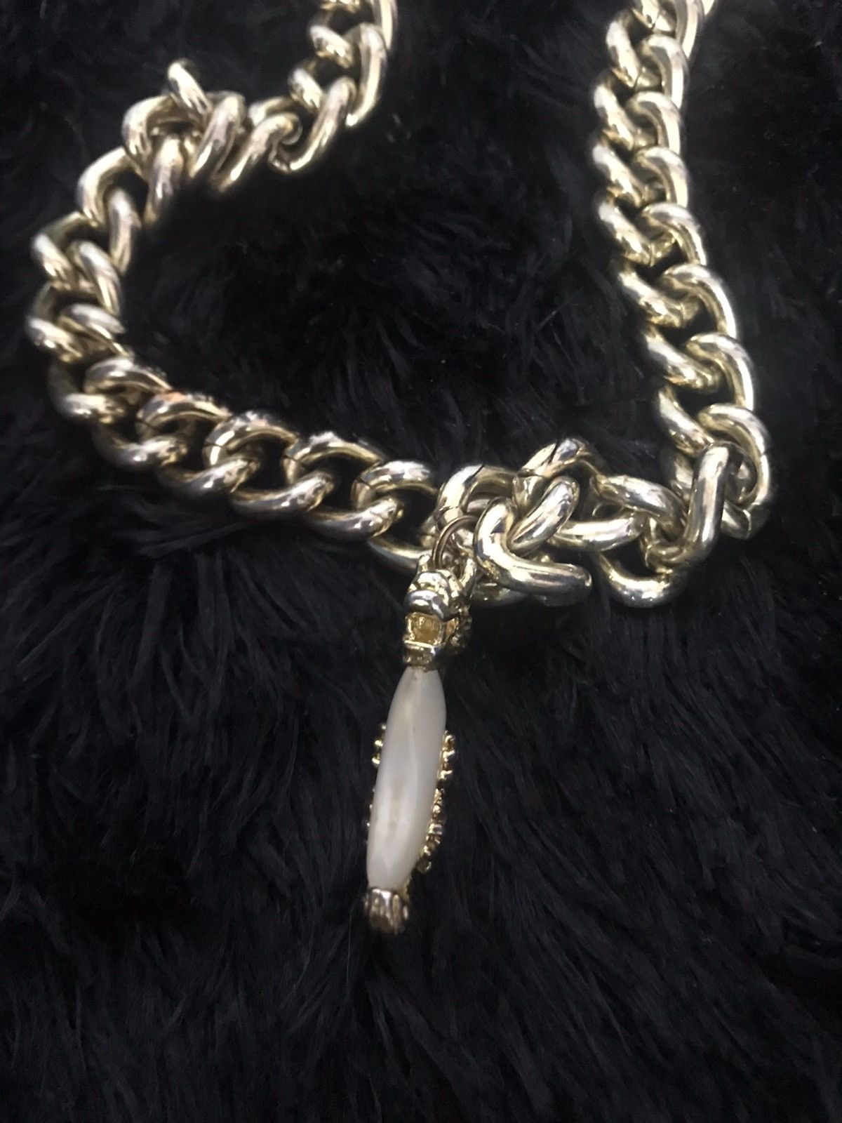 Jewelry Customade Necklace Pendant Dragon Stone Hip Hop Style Size ONE SIZE - 4 Thumbnail