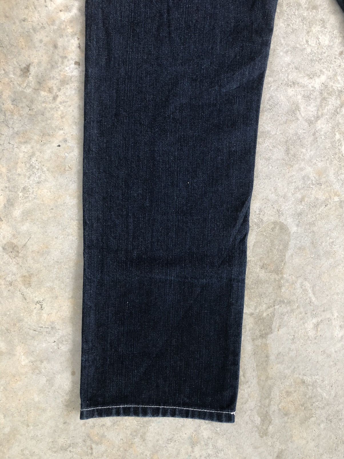 Japanese Brand One Piece Monkey D Luffy Art Denim Painted jeans Spellout Size US 29 - 11 Thumbnail