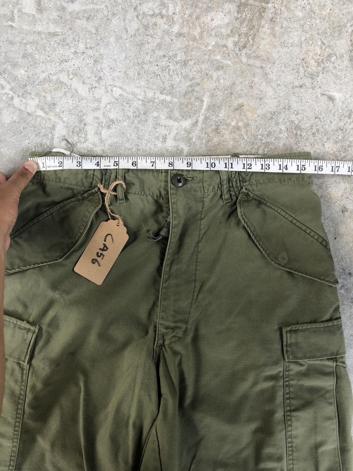 Vintage Vintage 70s Shade 107 Zipper Serval Cargo Pants Tactical Size US 31 - 16 Thumbnail