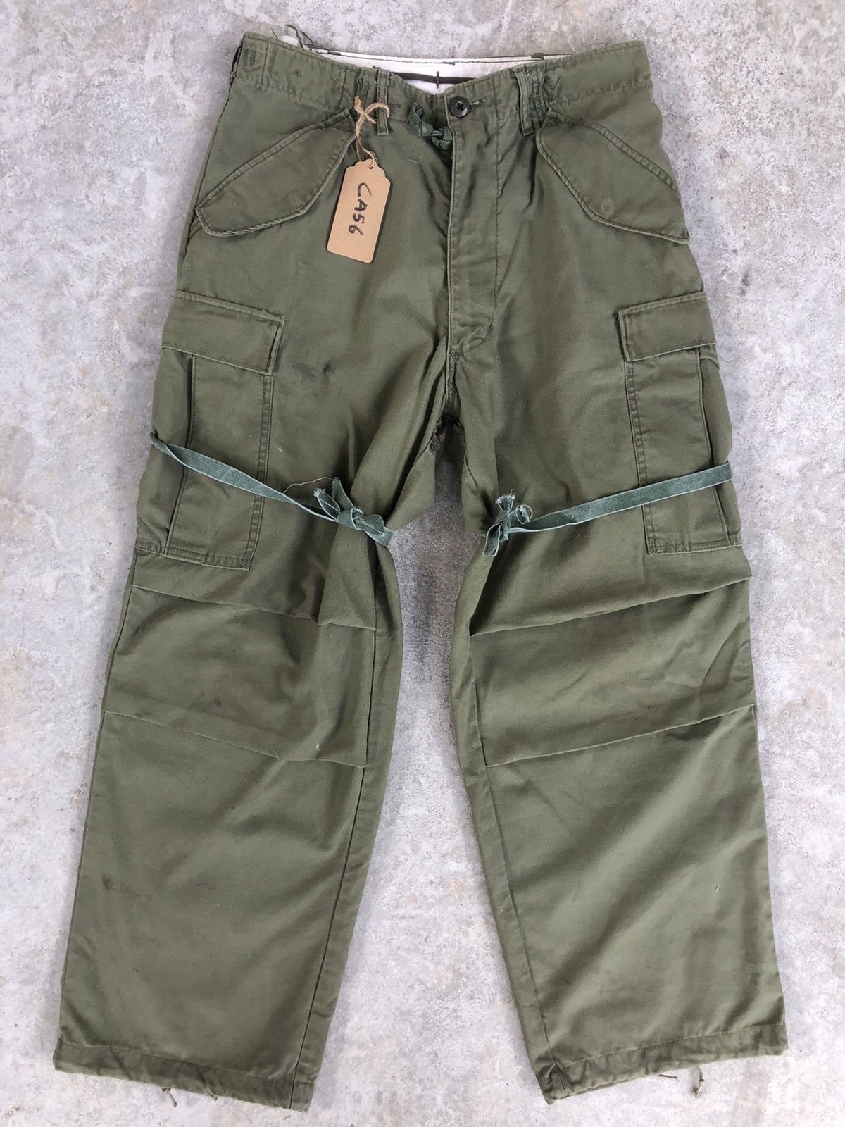 Vintage Vintage 70s Shade 107 Zipper Serval Cargo Pants Tactical Size US 31 - 1 Thumbnail