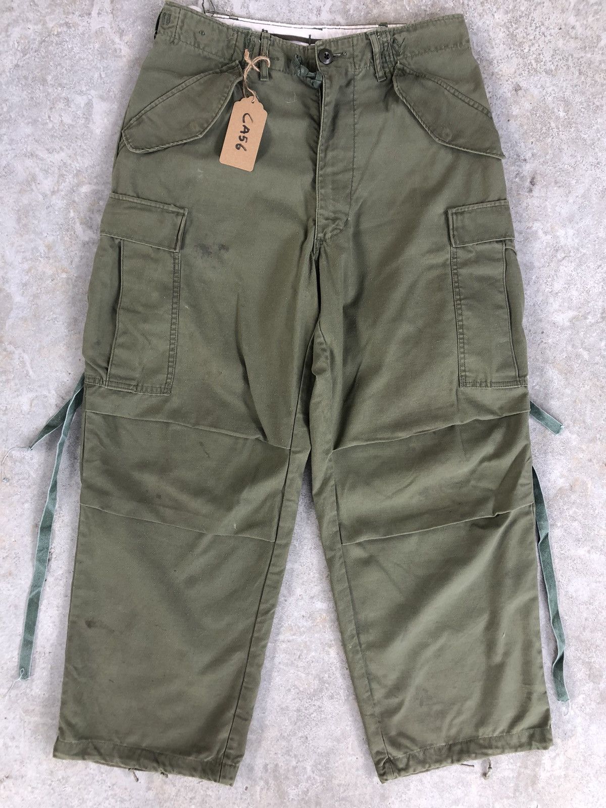 Vintage Vintage 70s Shade 107 Zipper Serval Cargo Pants Tactical Size US 31 - 2 Thumbnail