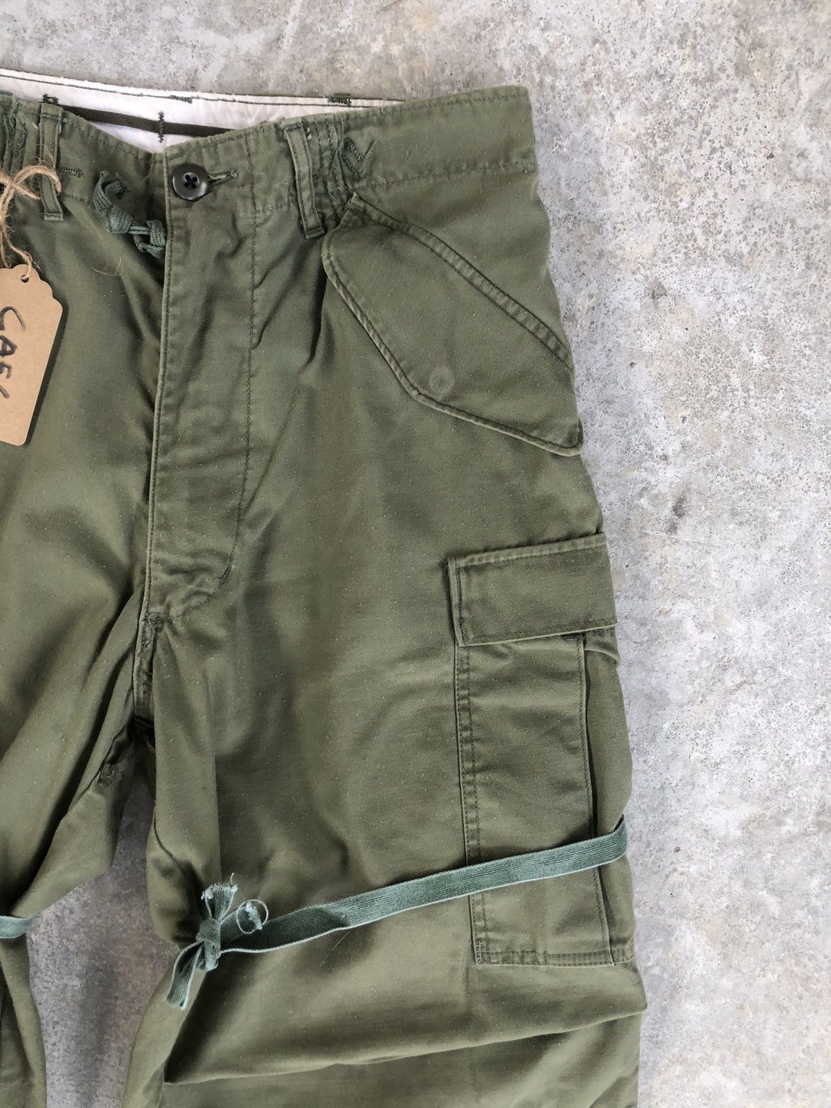 Vintage Vintage 70s Shade 107 Zipper Serval Cargo Pants Tactical Size US 31 - 5 Thumbnail