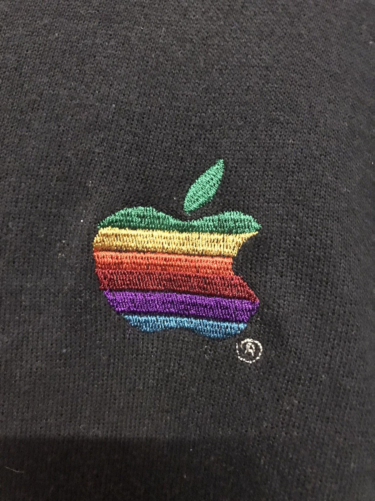 Apple × Hanes vintage Apple Zipper Hoodie Embroidery Iconic Logo Size US L / EU 52-54 / 3 - 2 Thumbnail
