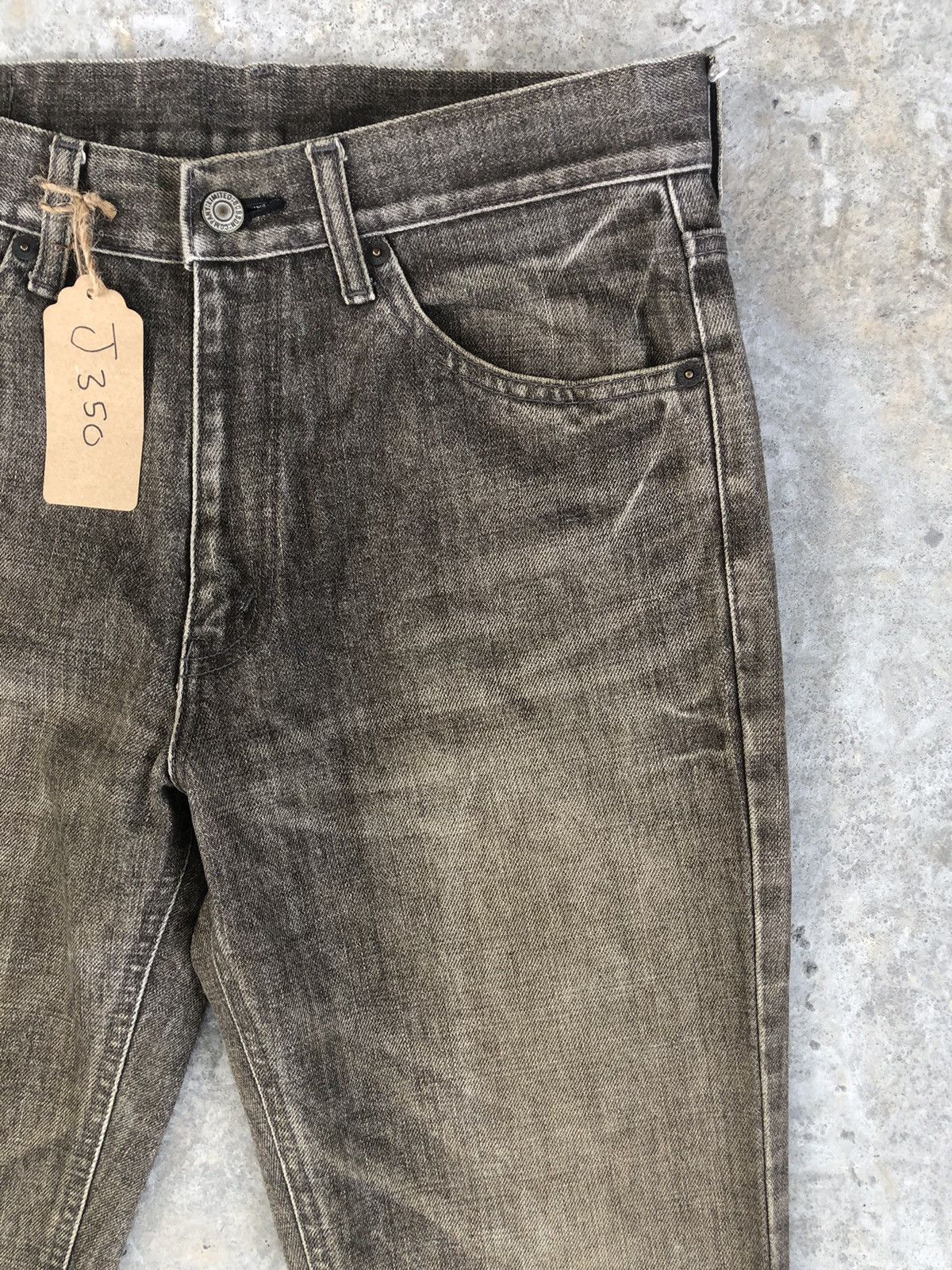 Japanese Brand Bobson Flared Jeans Distressed Jeans Size US 30 / EU 46 - 5 Thumbnail