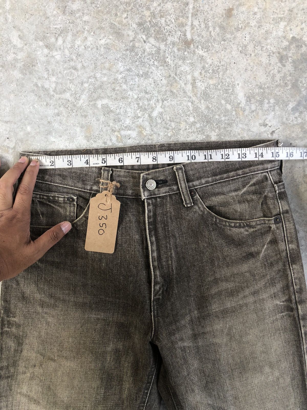 Japanese Brand Bobson Flared Jeans Distressed Jeans Size US 30 / EU 46 - 14 Thumbnail