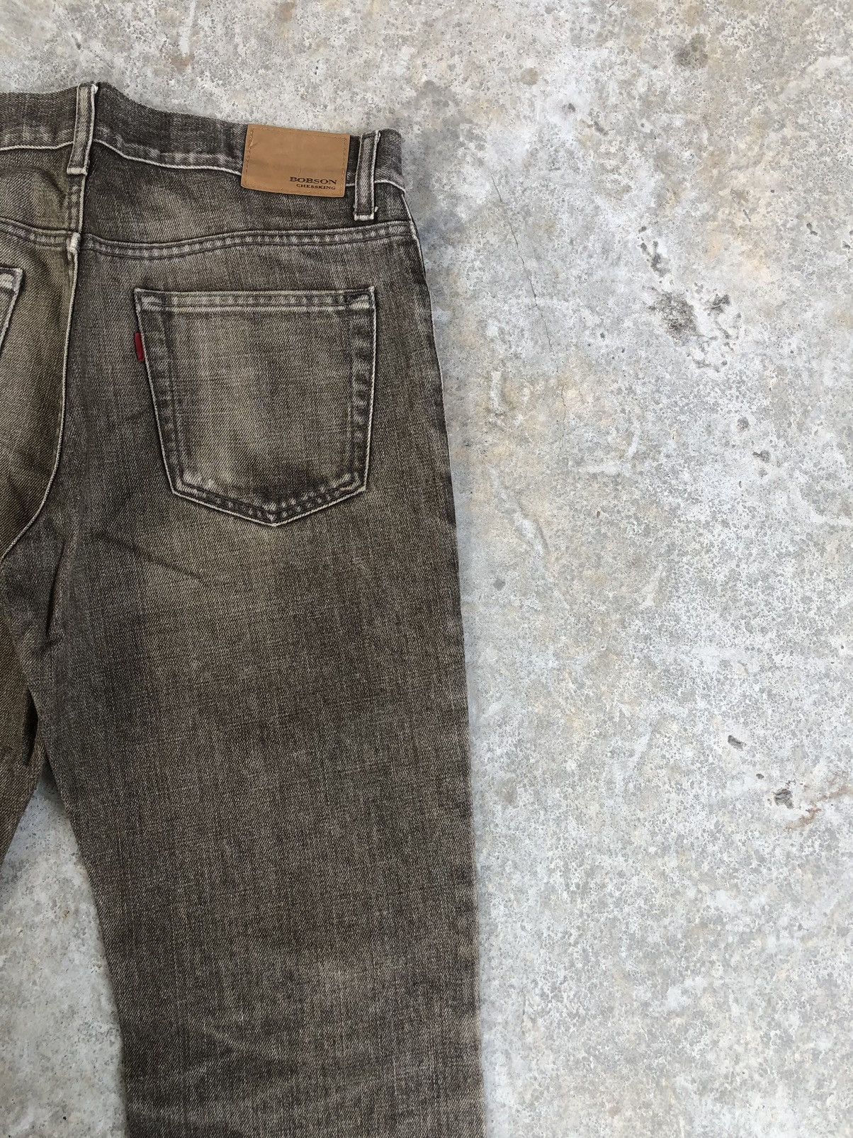 Japanese Brand Bobson Flared Jeans Distressed Jeans Size US 30 / EU 46 - 10 Thumbnail