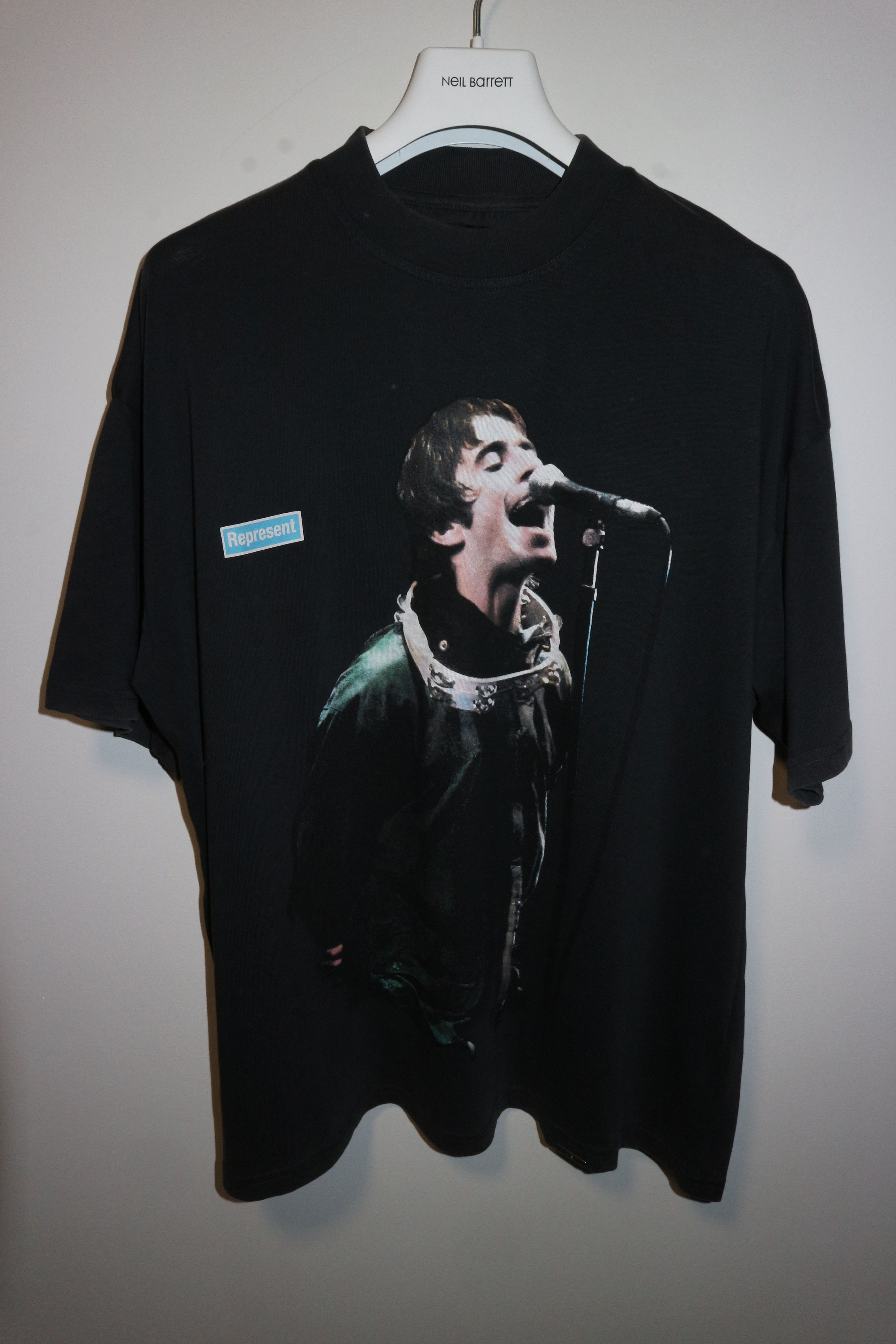 Represent Clo. LIAM GALLAGHER COLLAB T-SHIRT | Grailed