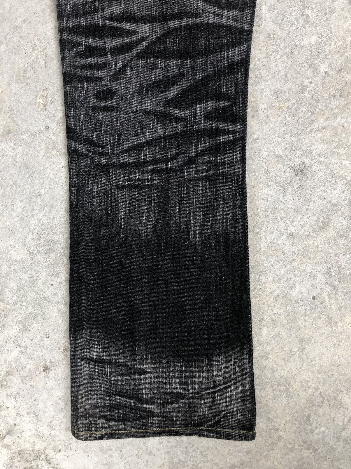 Edwin Edwin 503 Flare Jeans Distressed Jeans Denim Size US 34 / EU 50 - 11 Thumbnail