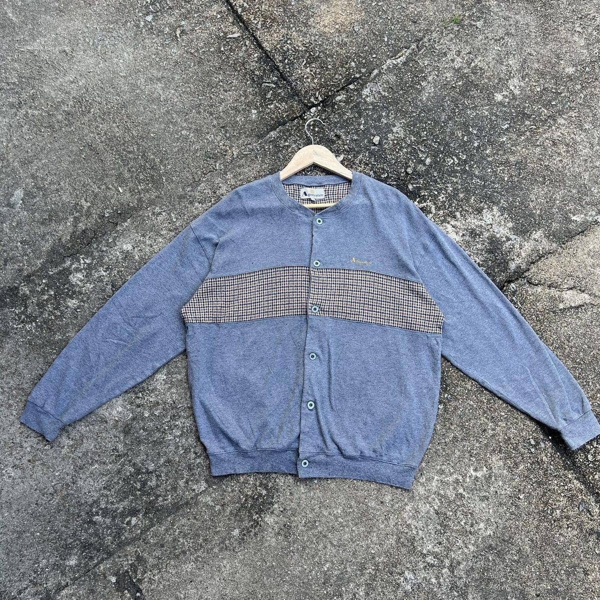 Vintage Aquascutum Varsity Jacket Cotton Outerwear
