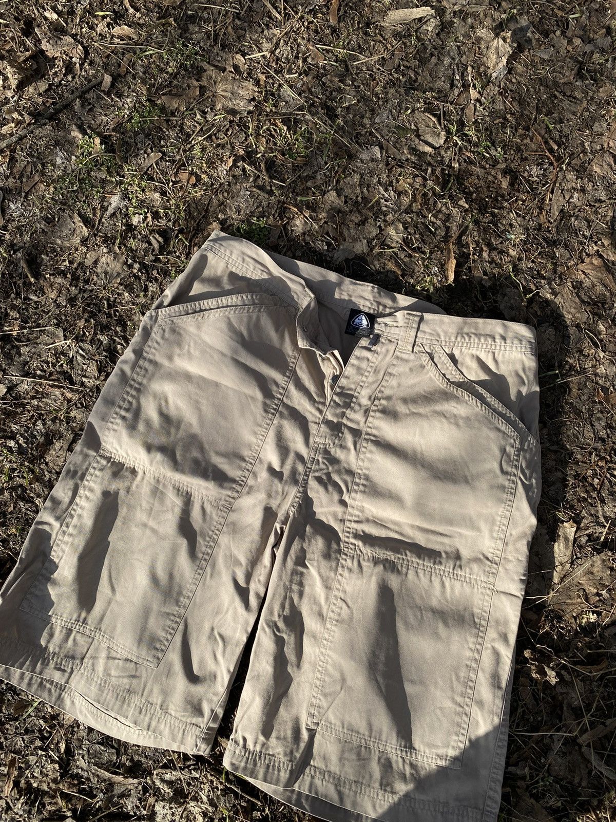 Nike × Nike ACG × Vintage Mens Vintage Nike ACG shorts cargo drip drill y2k rare Size US 34 / EU 50 - 4 Thumbnail