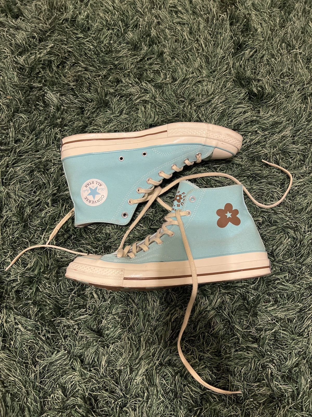 Converse × Golf le Fleur × Tyler The Creator Golf Le Fleur CAMP FLOG GNAW 2018 Chuck 70 Size US 12 / EU 45 - 2 Thumbnail