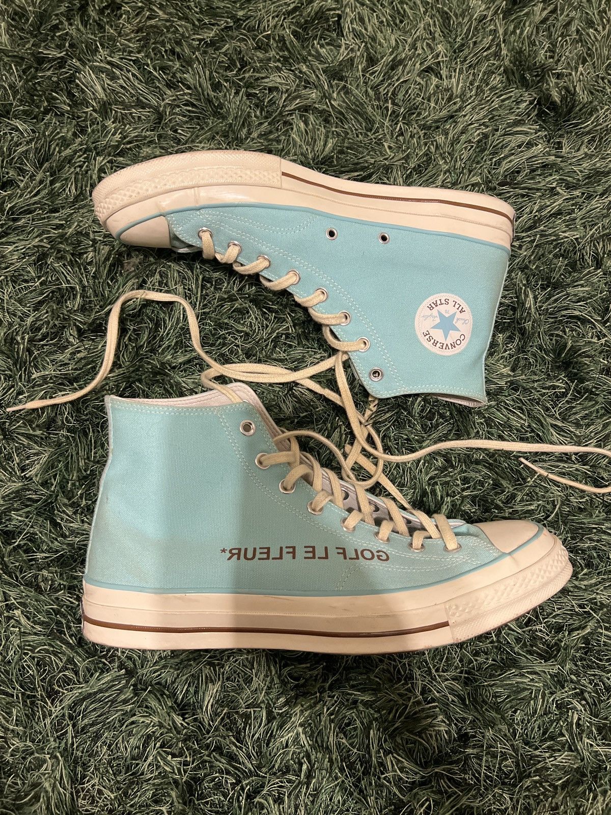 Converse × Golf le Fleur × Tyler The Creator Golf Le Fleur CAMP FLOG GNAW 2018 Chuck 70 Size US 12 / EU 45 - 3 Thumbnail