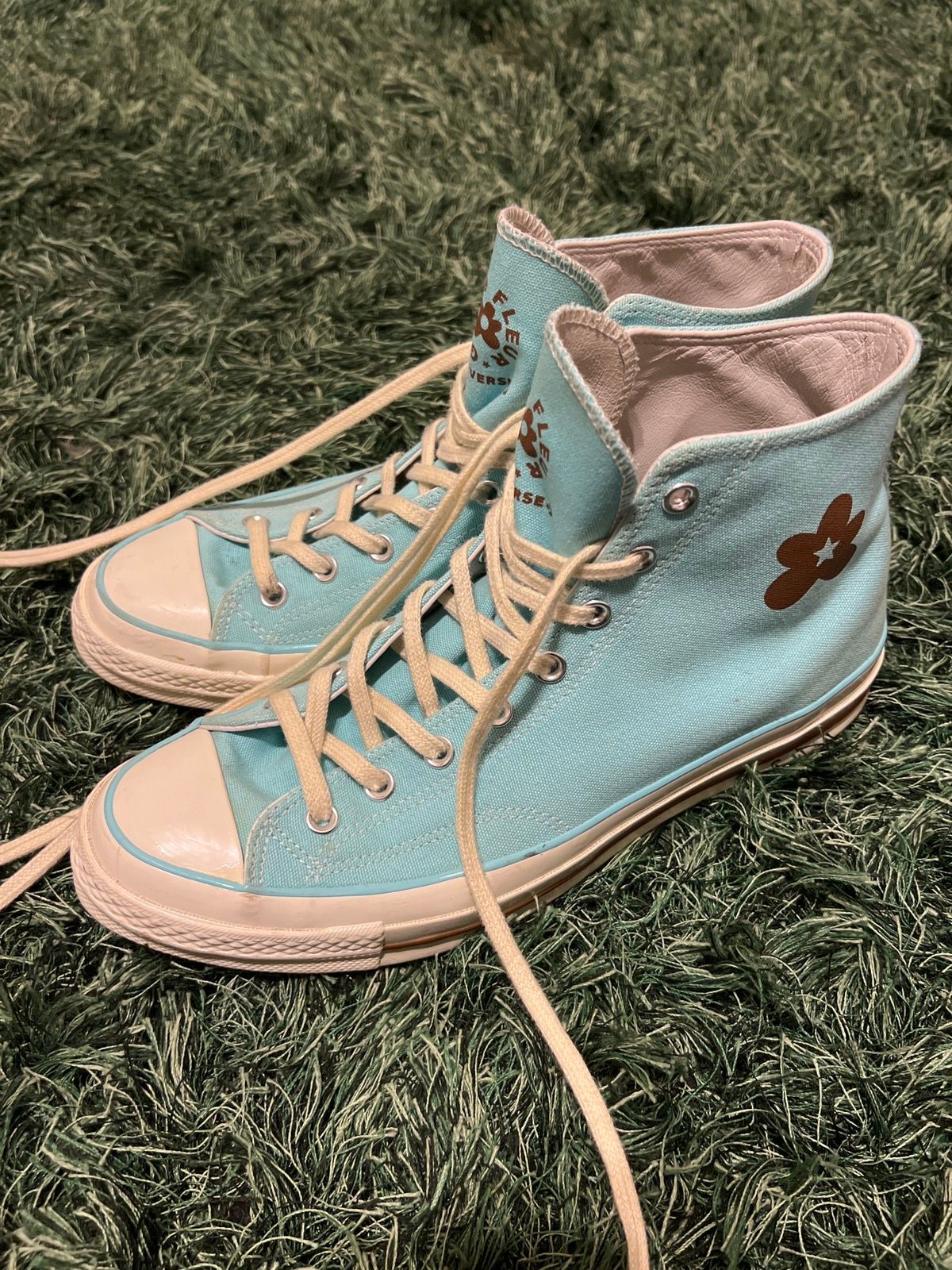 Pre-owned Converse X Golf Le Fleur Camp Flog Gnaw 2018 Chuck 70 Shoes In Blue
