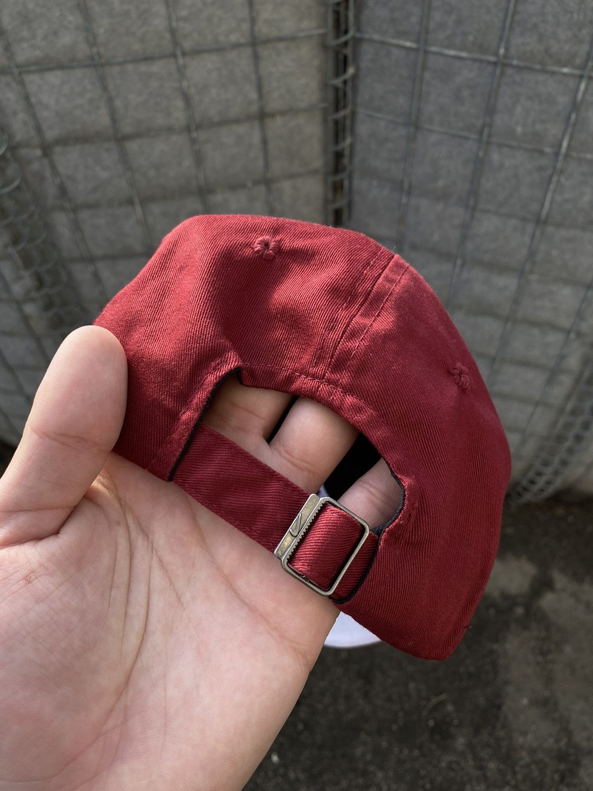 Nike × Vintage Mens Vintage Nike Cap 90s 🔥 streetwear big logo swoosh y2k Size ONE SIZE - 6 Thumbnail