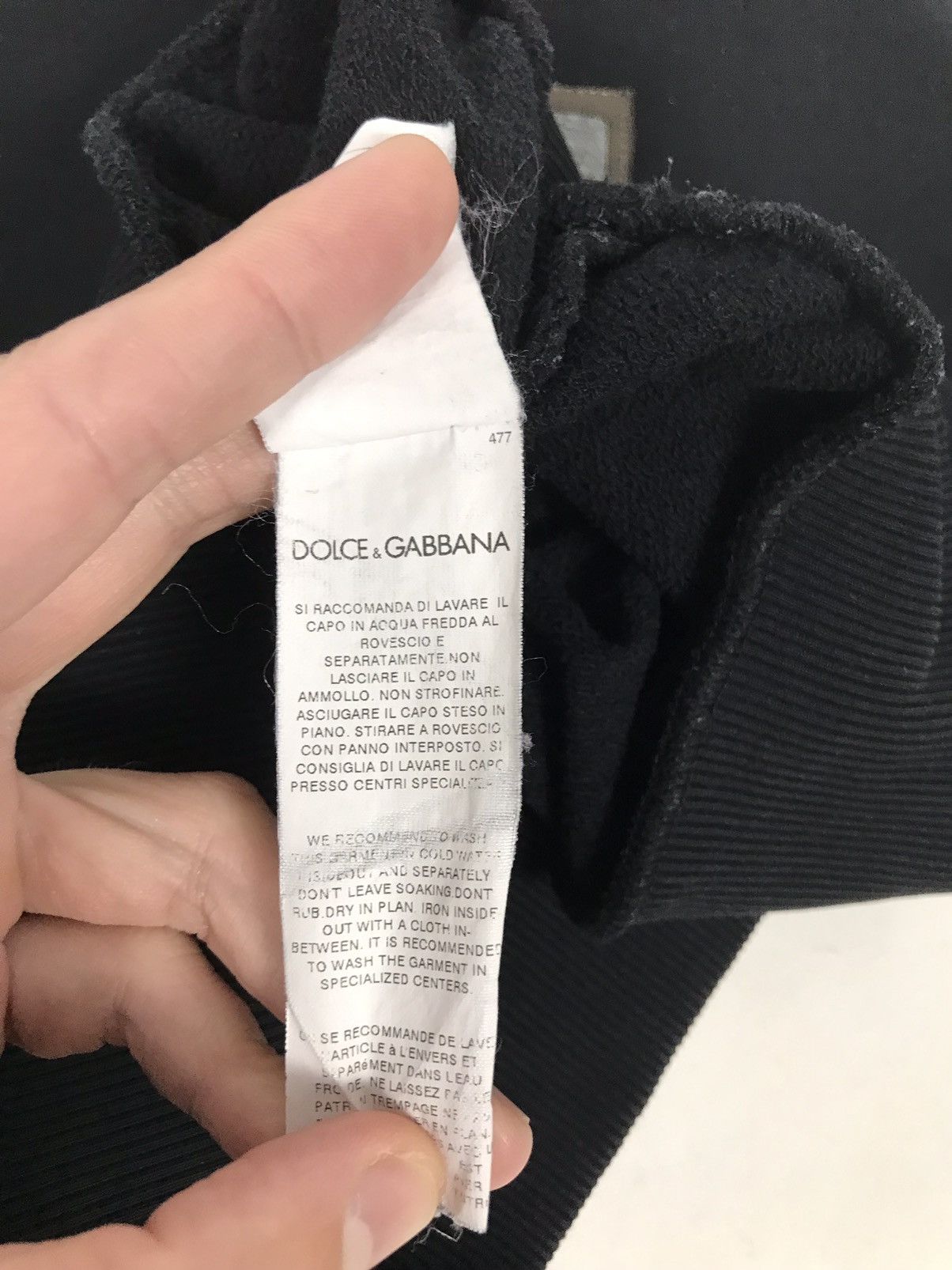Dolce & Gabbana Dolce&Gabbana Small Metal Logo Sweatshirt Size US S / EU 44-46 / 1 - 10 Thumbnail