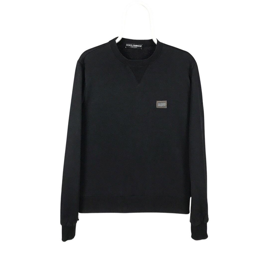 Dolce & Gabbana Dolce&Gabbana Small Metal Logo Sweatshirt Size US S / EU 44-46 / 1 - 1 Thumbnail