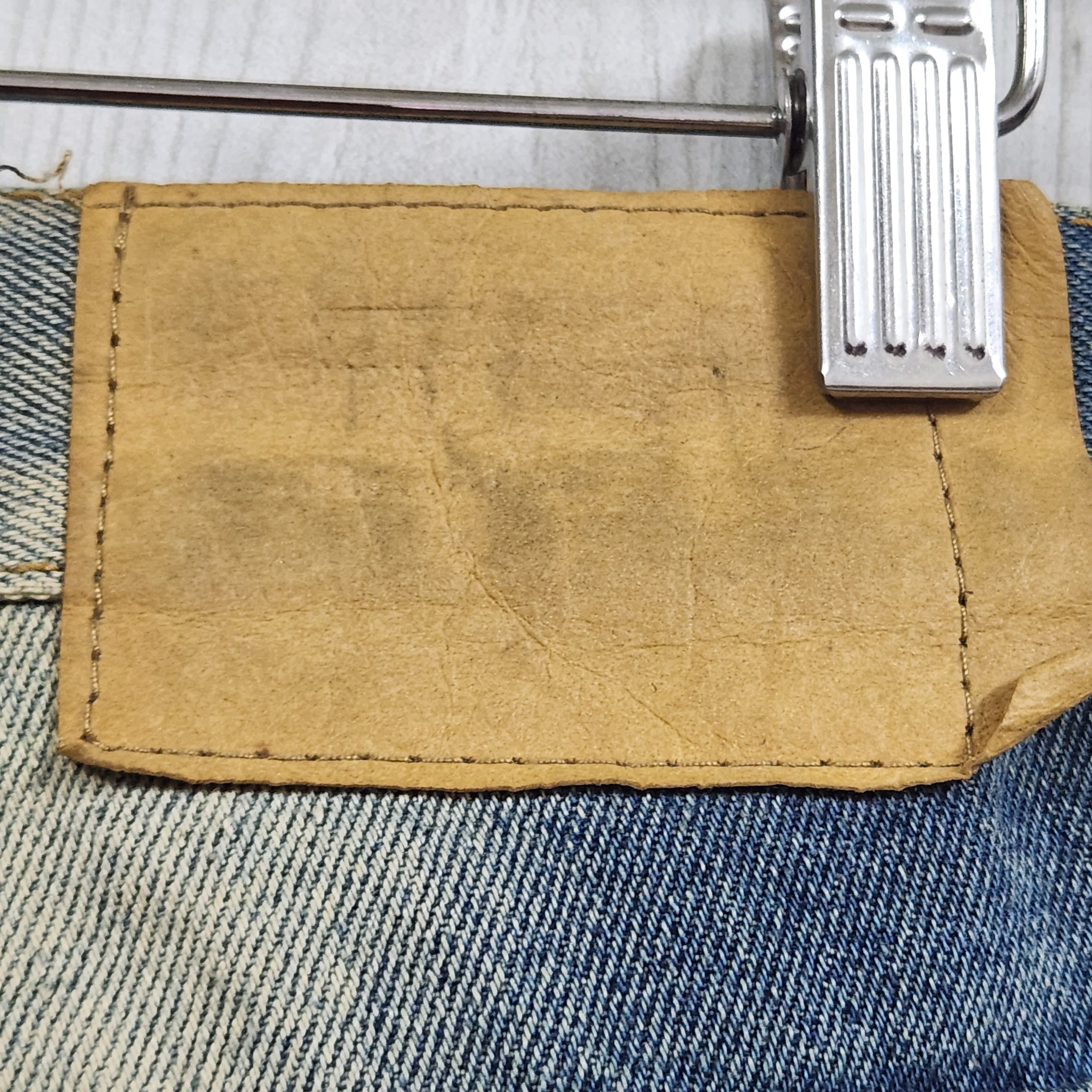 If Six Was Nine × Japan Blue × Japanese Brand Acid Wash Blue Japan Denim Straight Cut Jeans Size US 32 / EU 48 - 8 Thumbnail