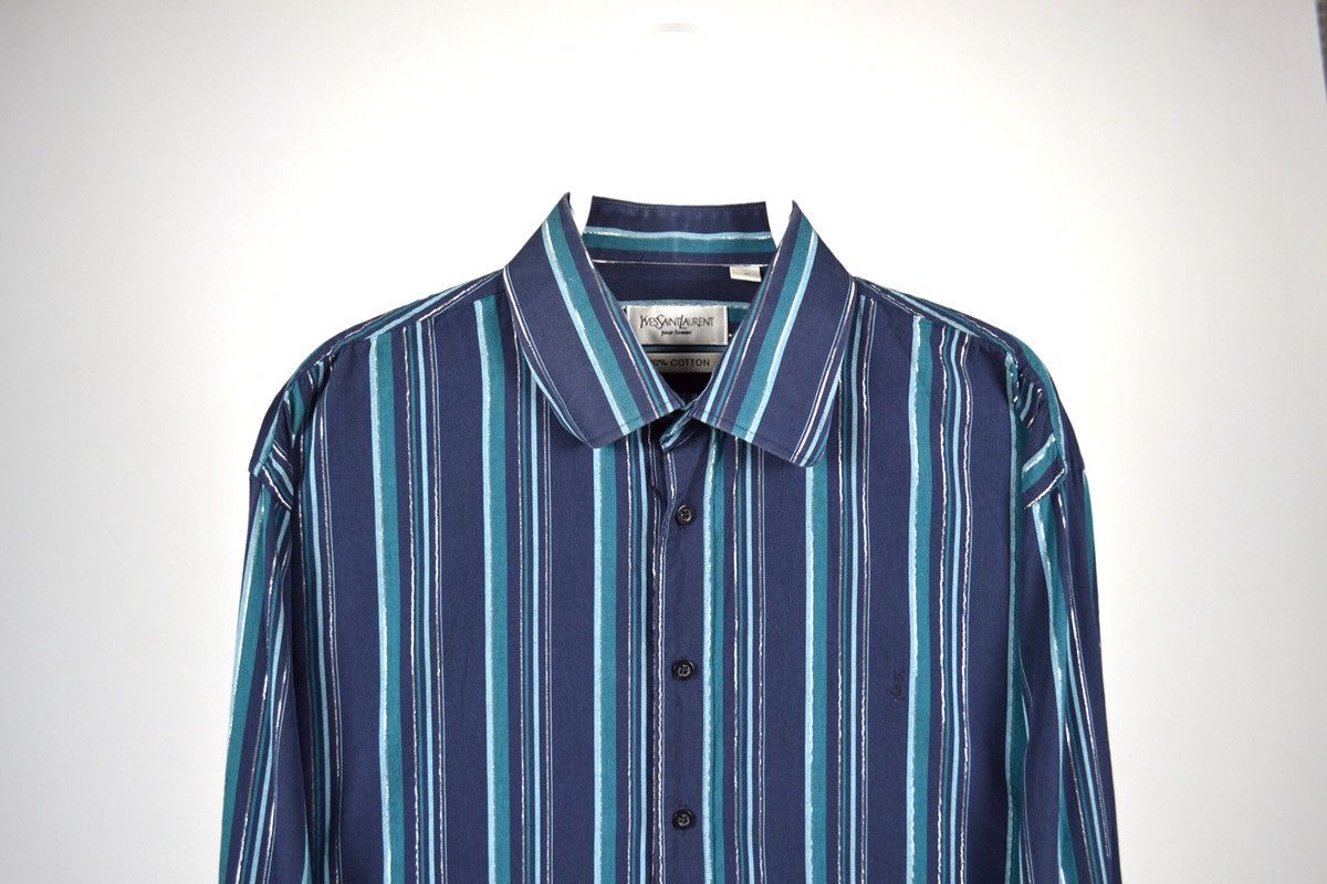 Yves Saint Laurent Yves Saint Laurent Shirt Size US XL / EU 56 / 4 - 2 Thumbnail