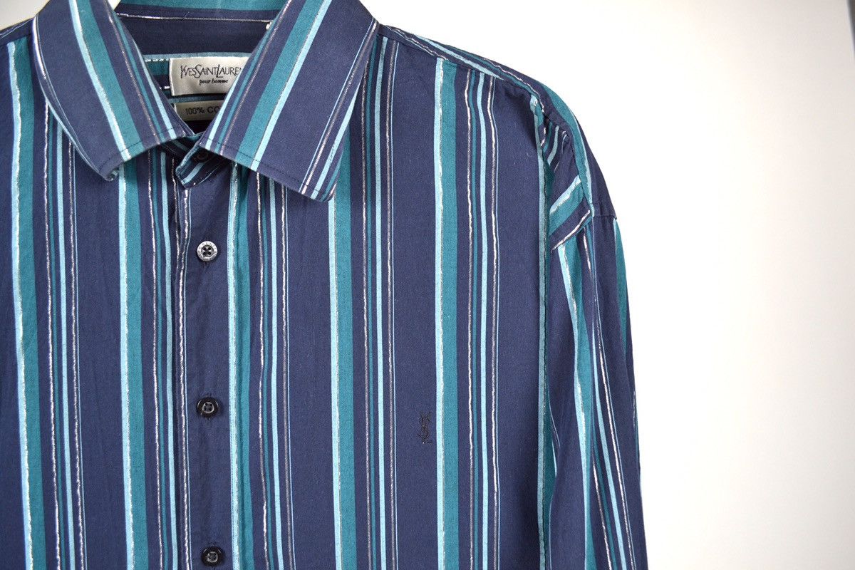Yves Saint Laurent Yves Saint Laurent Shirt Size US XL / EU 56 / 4 - 3 Thumbnail