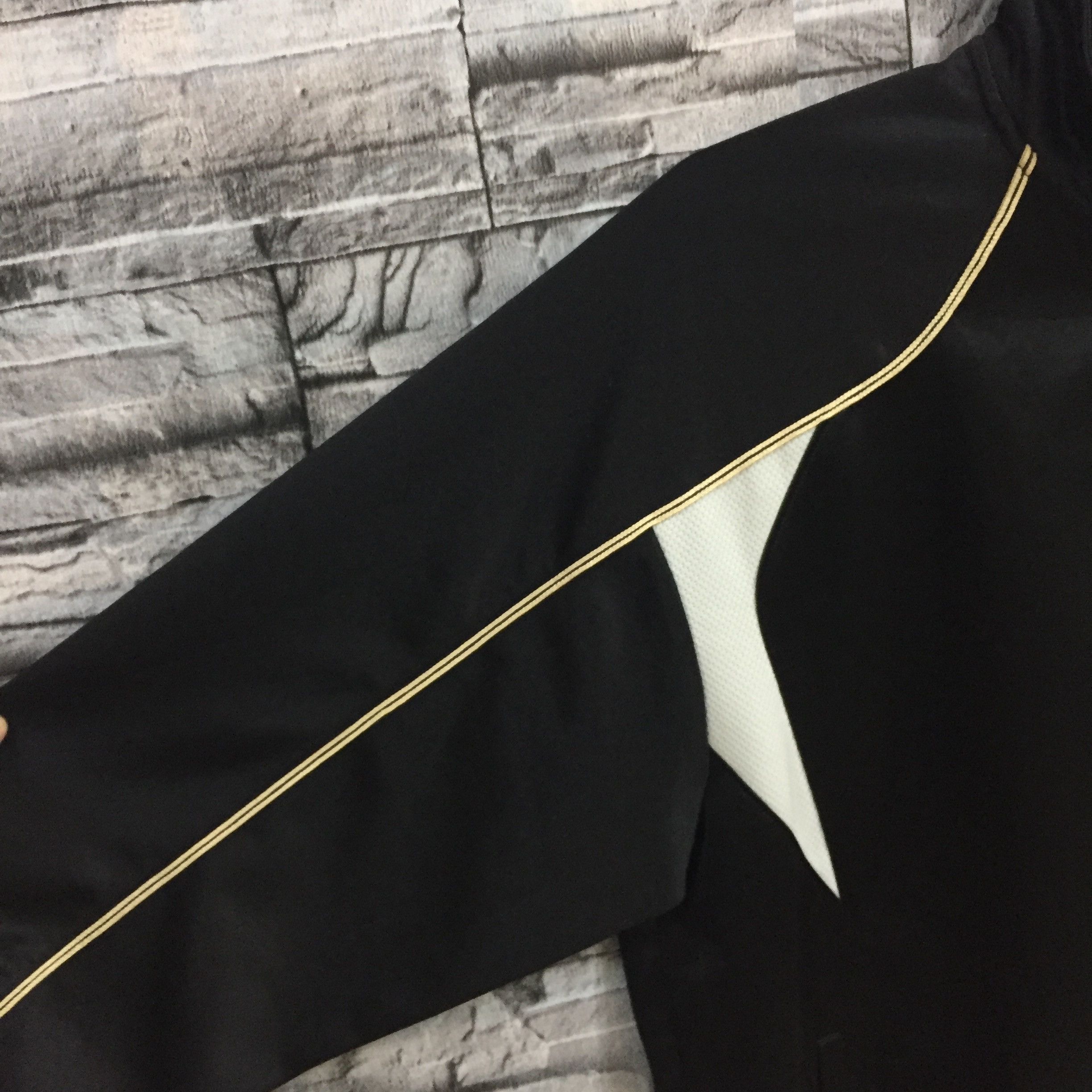 Asics Vintage Asics sweatshirt zipper embroidered fit XL black Size US XL / EU 56 / 4 - 4 Thumbnail