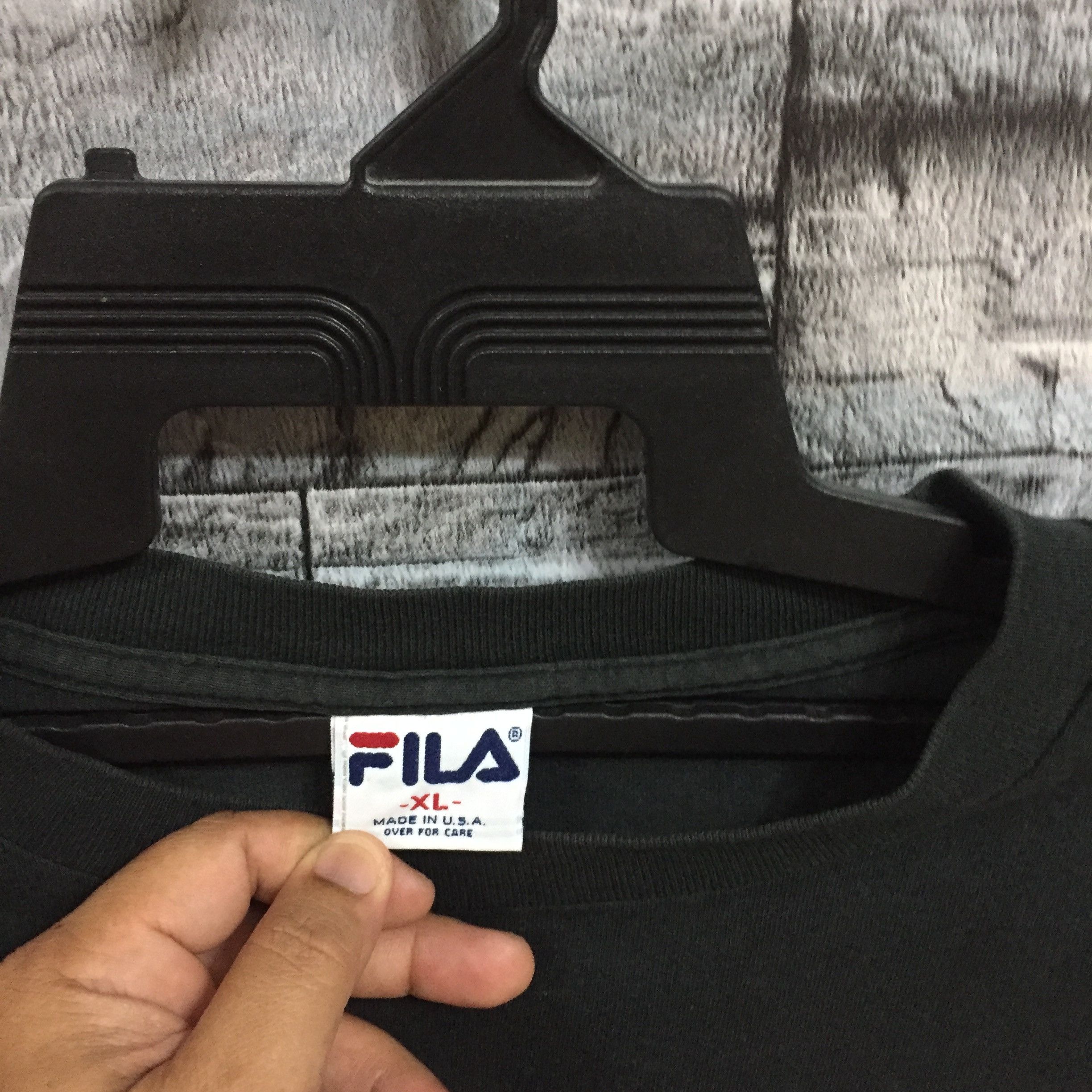 Fila Vintage Fila Usa t shirt big logo size XL Size US XL / EU 56 / 4 - 3 Thumbnail