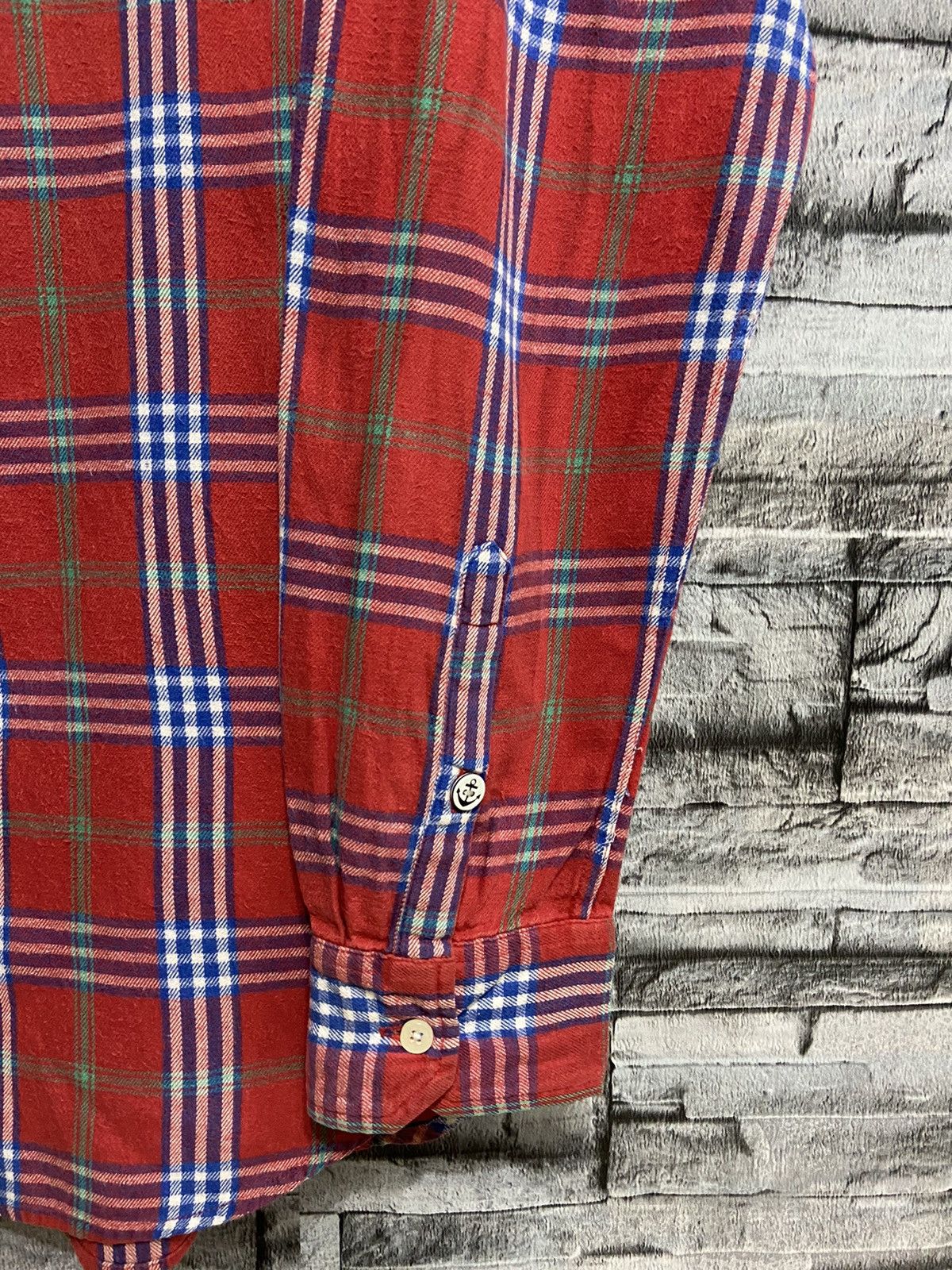 Flannel Vintage Flannel single pocket plaid design size 3L fit L Size US L / EU 52-54 / 3 - 5 Thumbnail