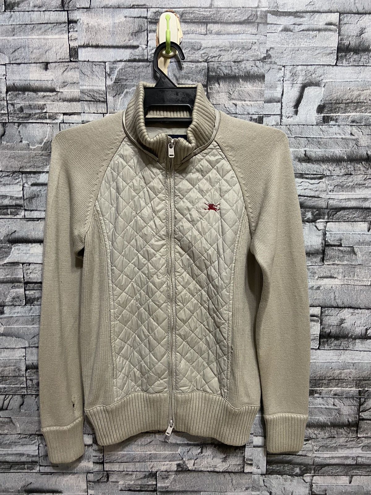 Vintage Burberry sweatshirt jacket design M fit S