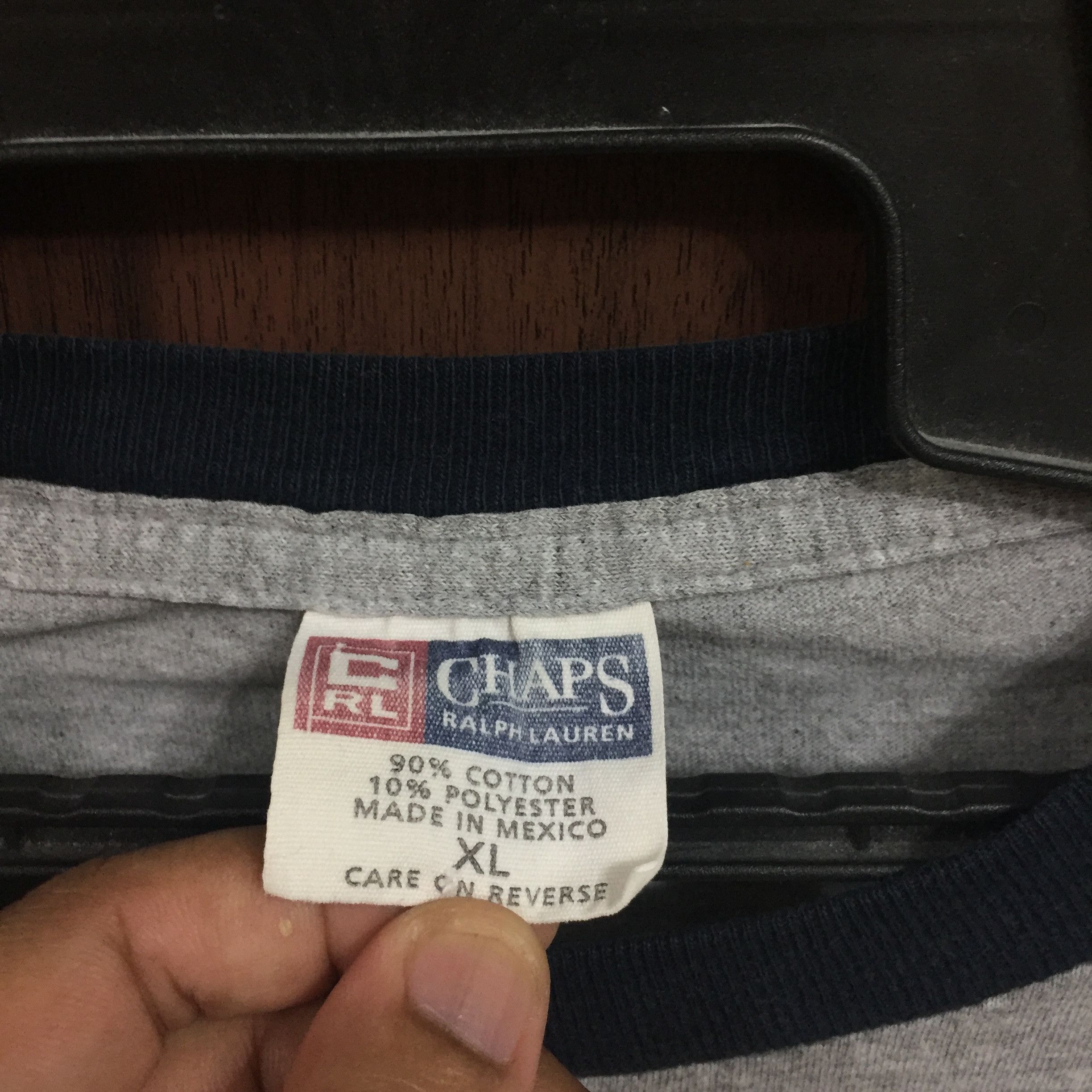 Ralph Lauren Vintage Chaps Ralph Lauren longsleeve oversized size XL Size US XL / EU 56 / 4 - 3 Thumbnail