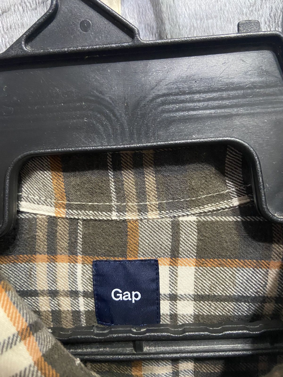 Gap Vintage Gap Flannel plaid double pocket fit M Size US M / EU 48-50 / 2 - 3 Thumbnail