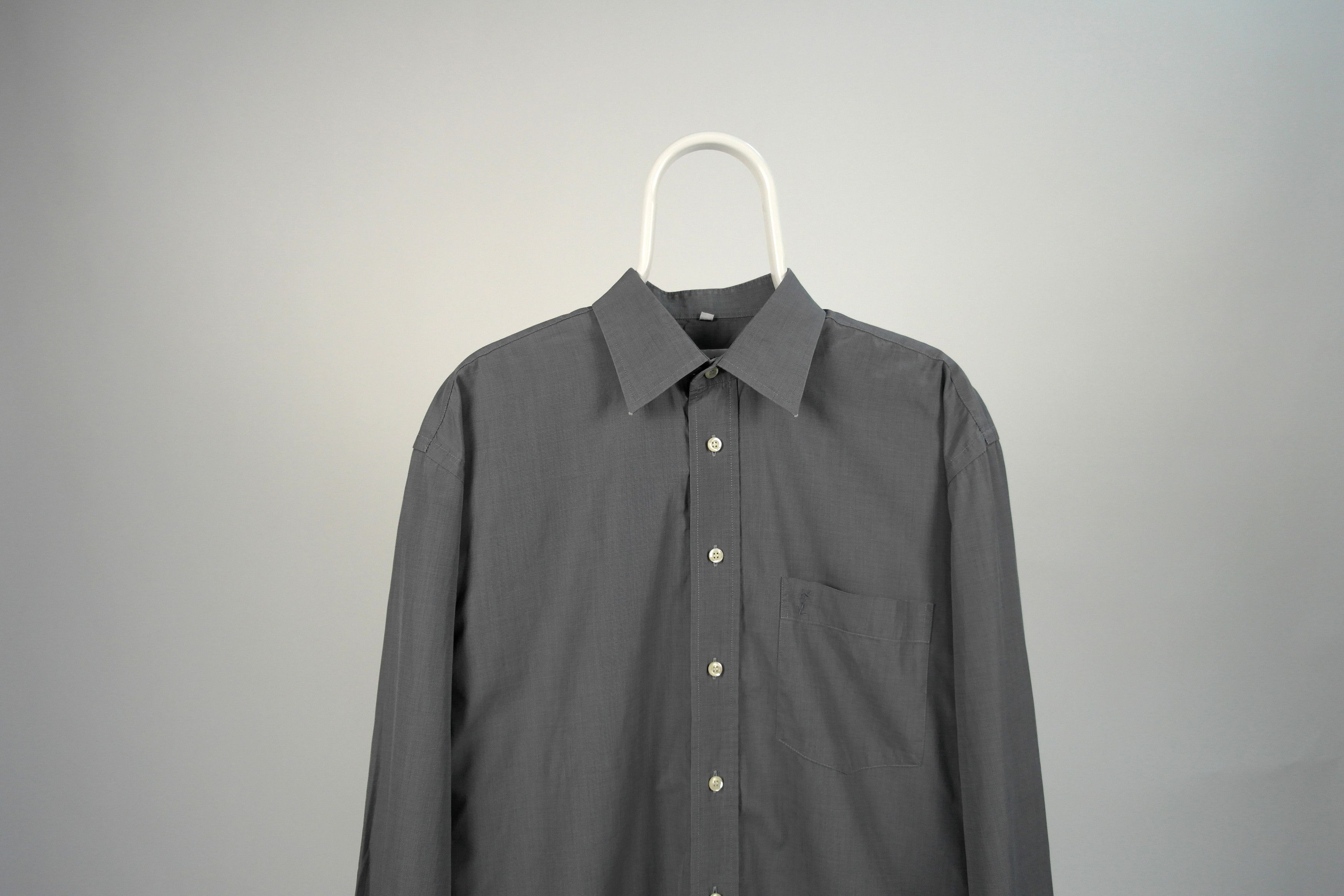 Yves Saint Laurent Vintage YSL shirt Size US L / EU 52-54 / 3 - 2 Thumbnail