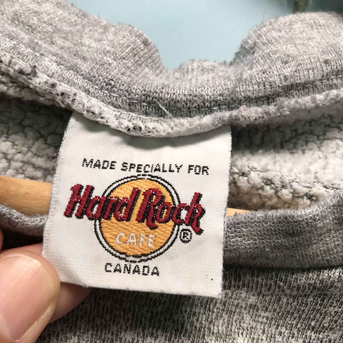 Hard Rock Cafe Hard Rock Cafe Embroidered Big Logo Sweatshirt Size XL Size US XL / EU 56 / 4 - 7 Thumbnail