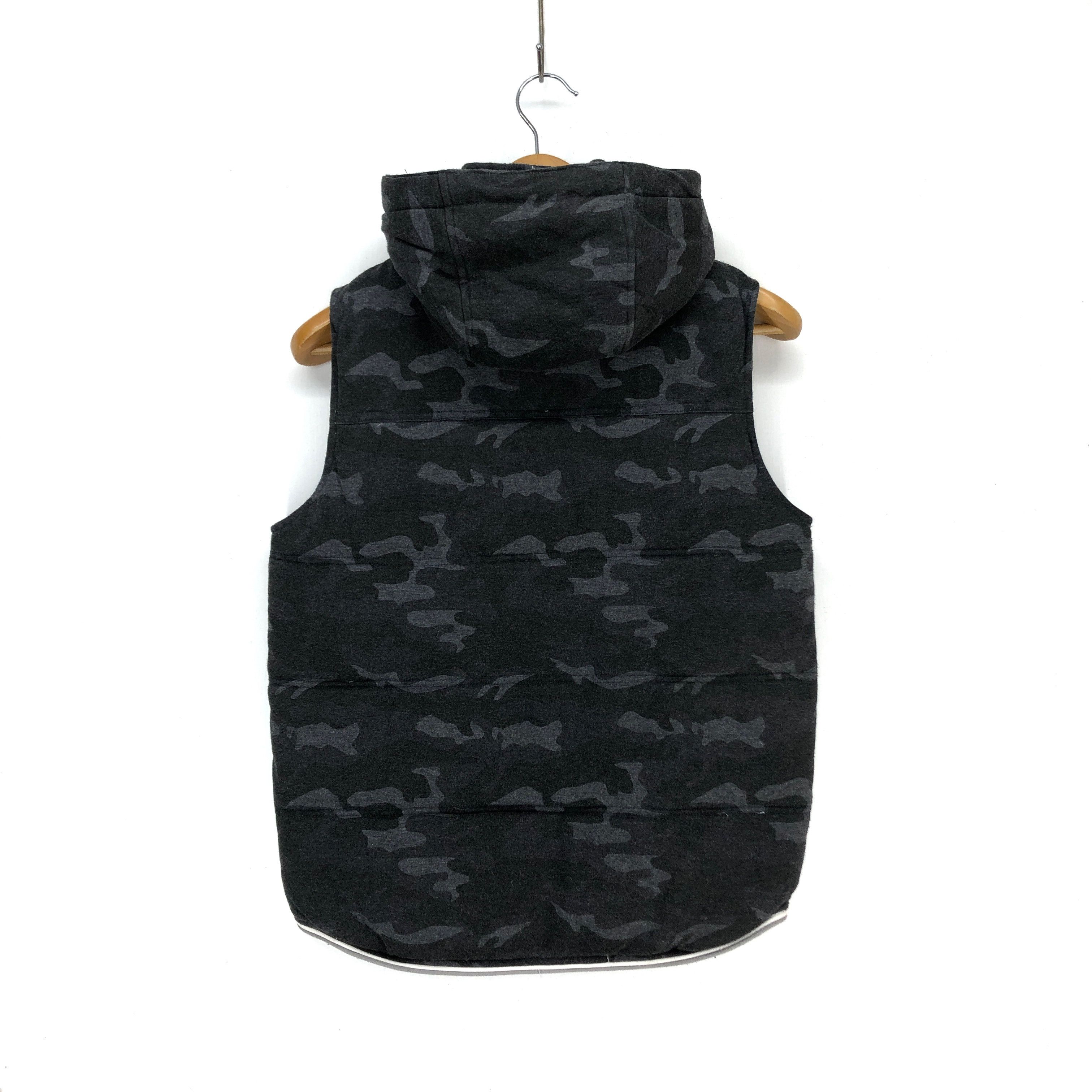 Japanese Brand ANOTHER ONE SIDE Sleeveless Hoodie Vest #1705-64 Size US S / EU 44-46 / 1 - 6 Thumbnail