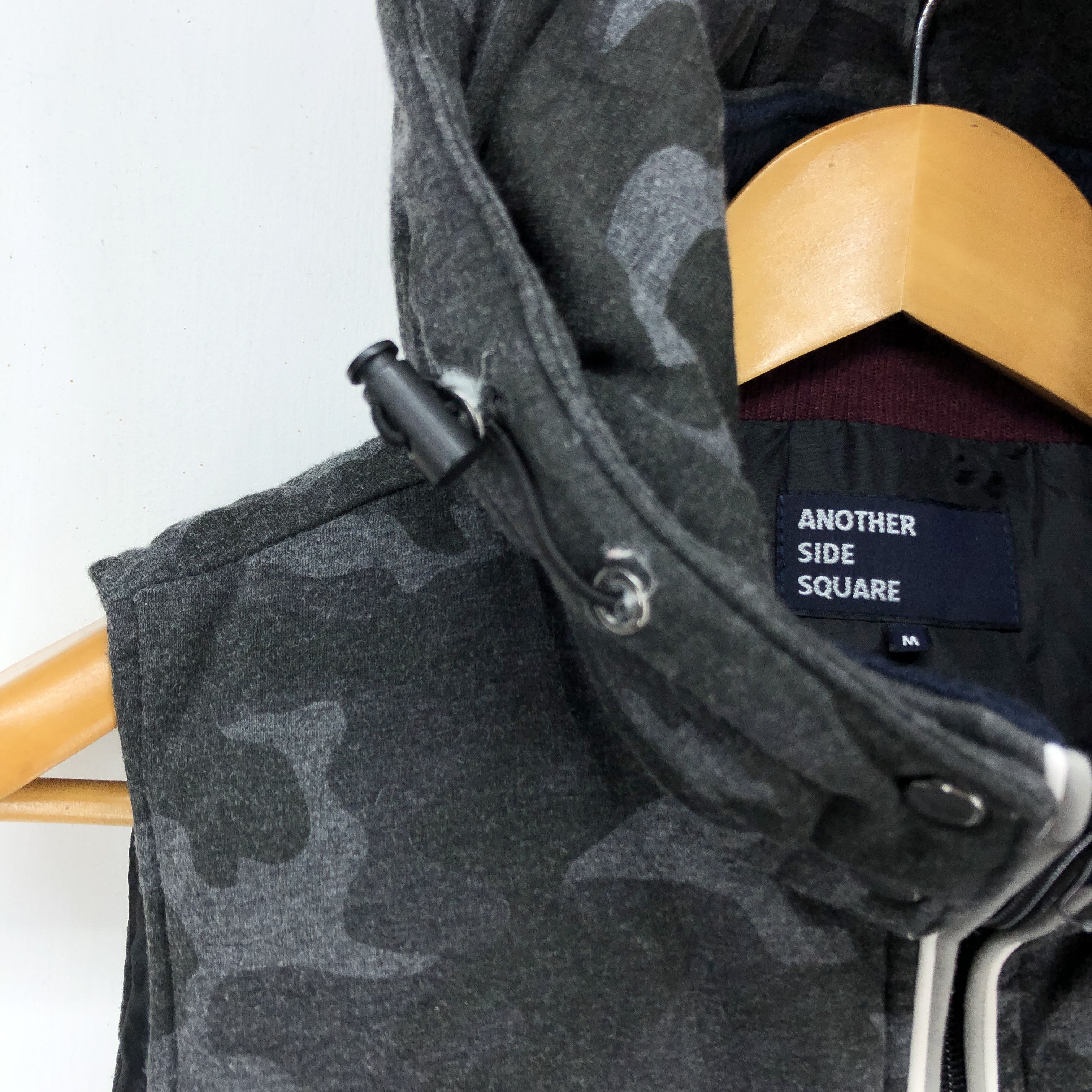 Japanese Brand ANOTHER ONE SIDE Sleeveless Hoodie Vest #1705-64 Size US S / EU 44-46 / 1 - 2 Thumbnail
