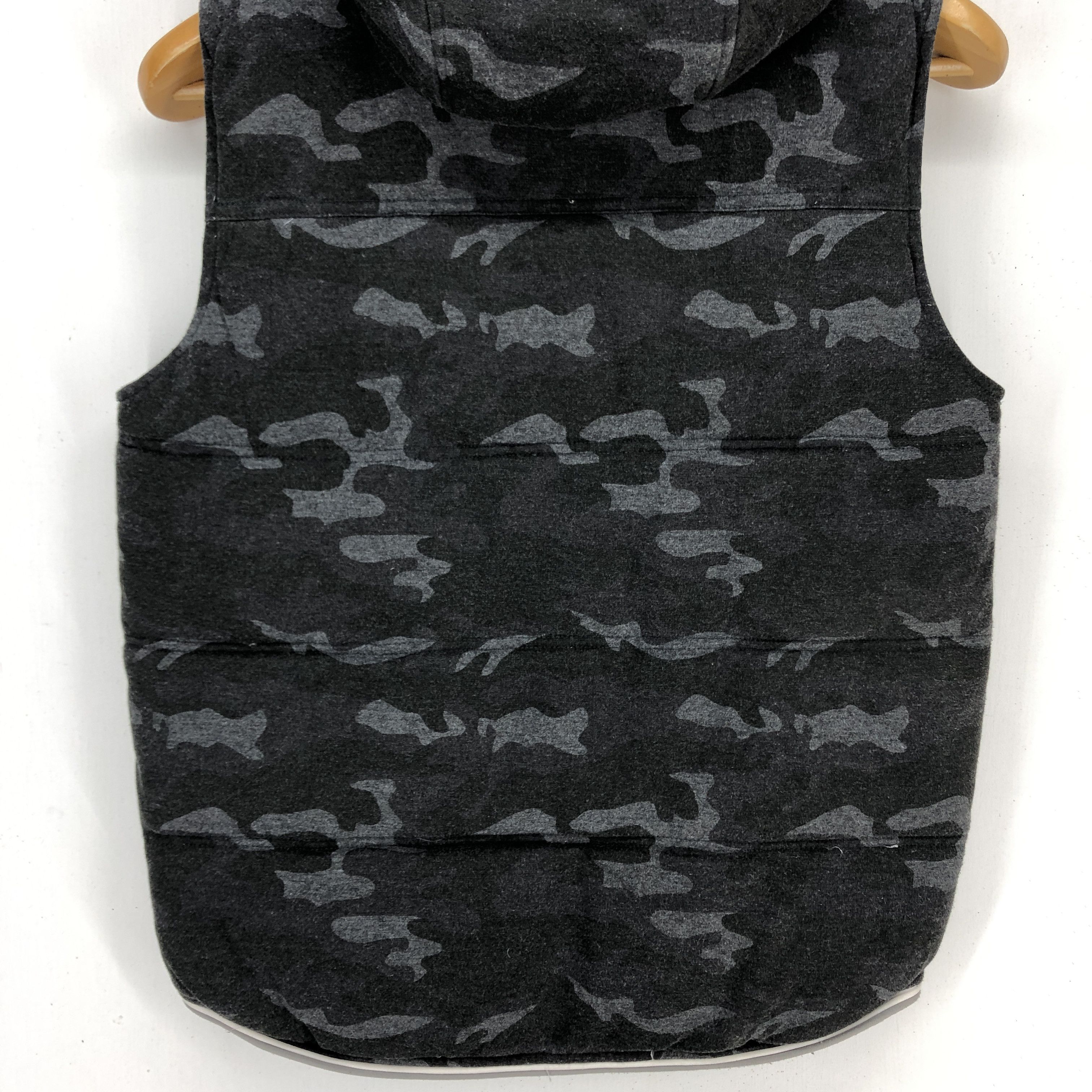 Japanese Brand ANOTHER ONE SIDE Sleeveless Hoodie Vest #1705-64 Size US S / EU 44-46 / 1 - 7 Thumbnail