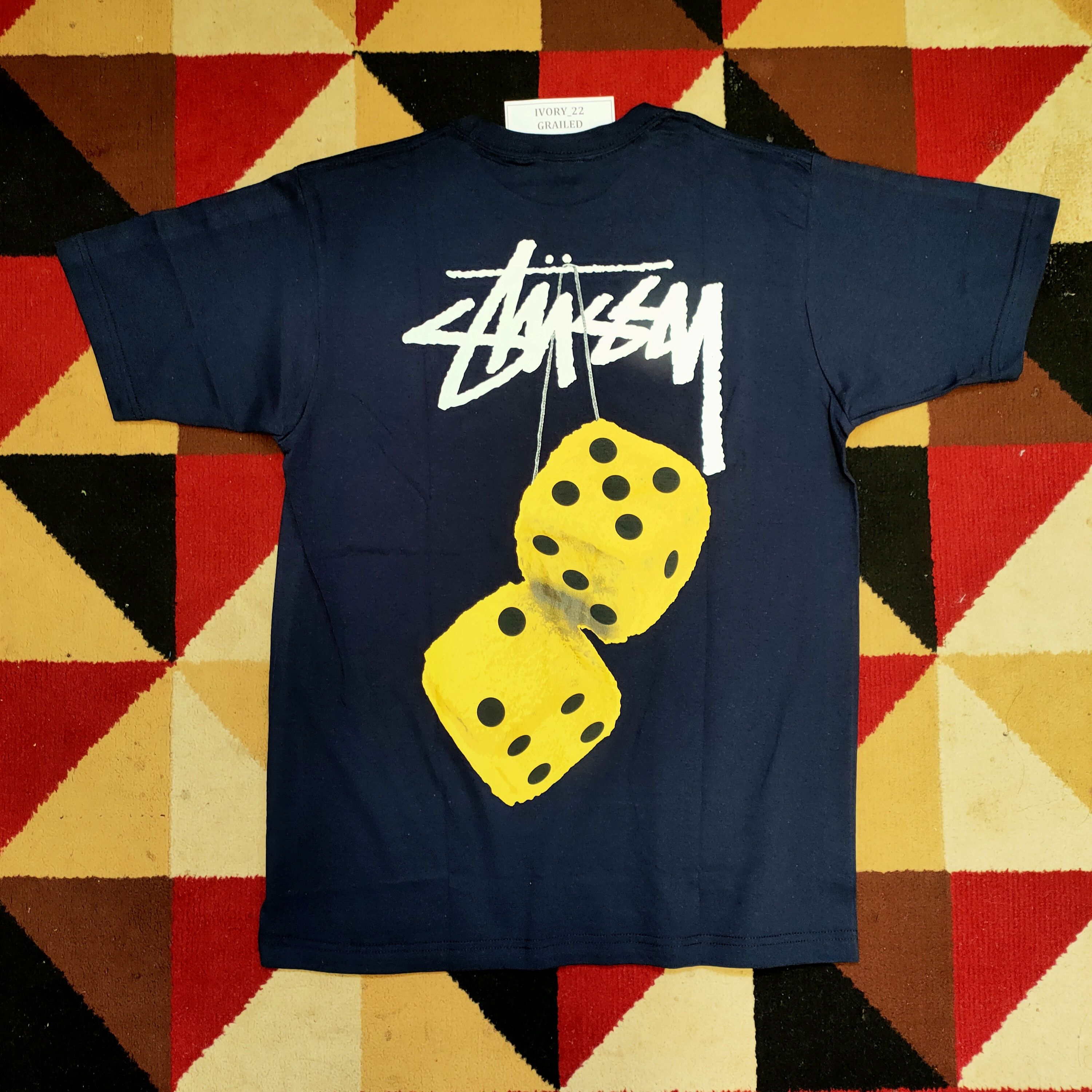 Stussy cheese dice TEE