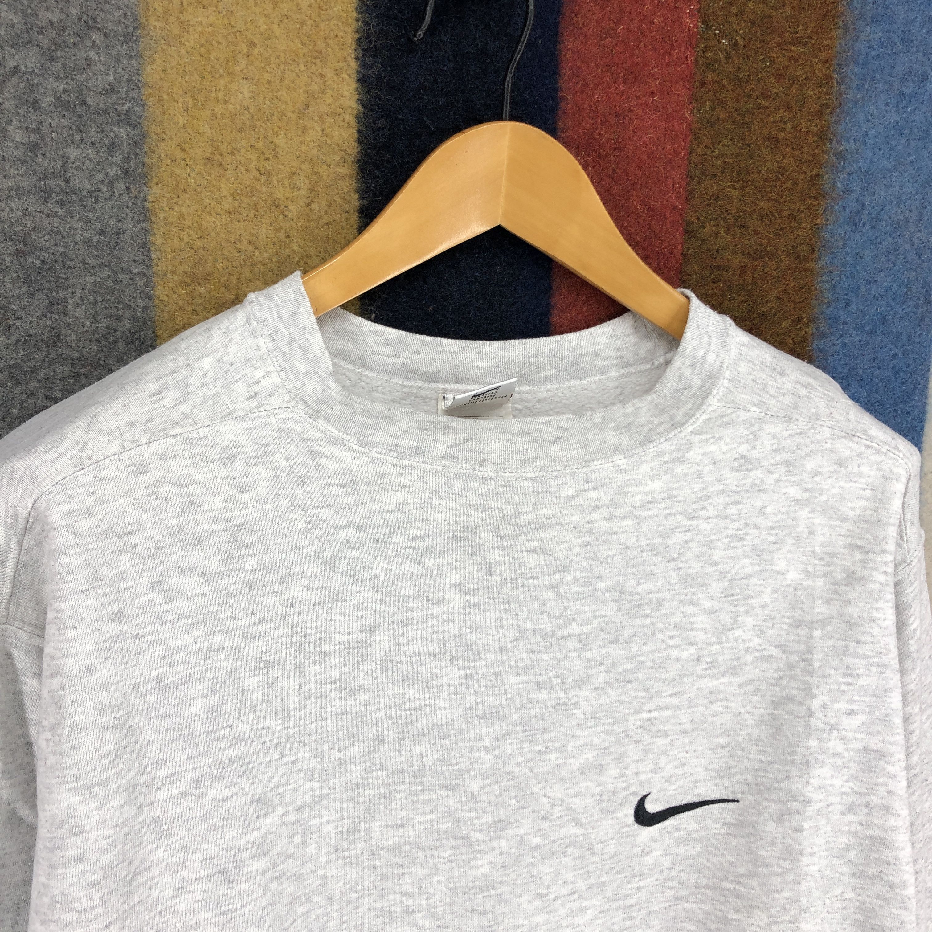 Nike 90s Vintage NIKE SILVER LABEL Crew Neck Sweatshirt #2766-100 Size US M / EU 48-50 / 2 - 2 Thumbnail