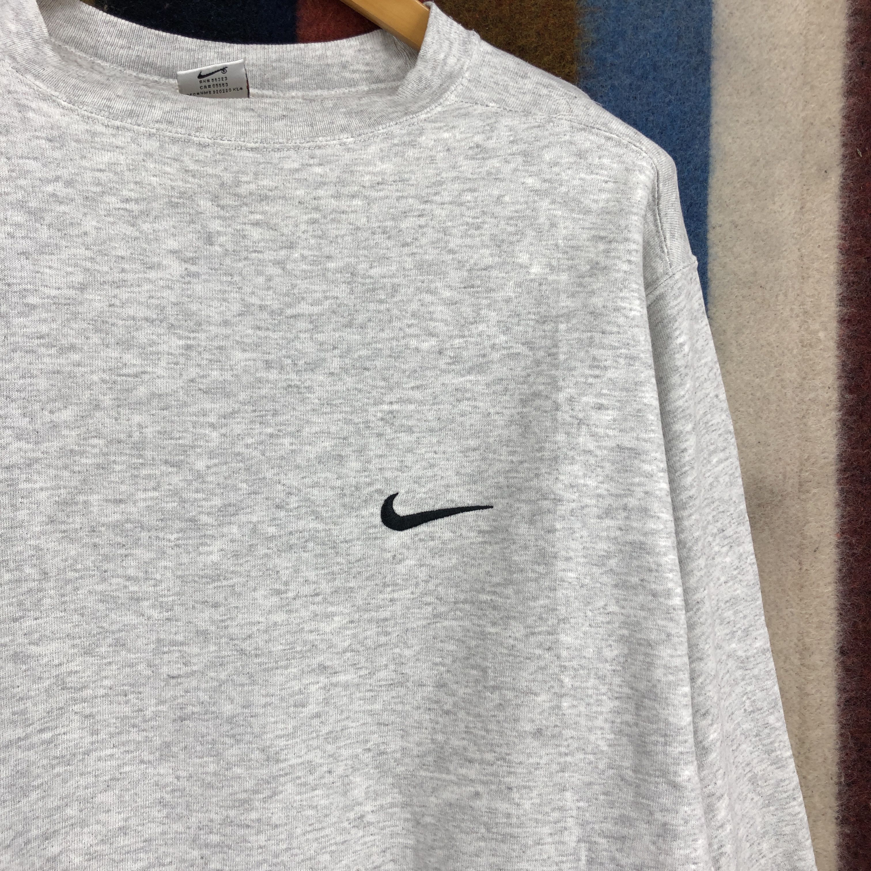 Nike 90s Vintage NIKE SILVER LABEL Crew Neck Sweatshirt #2766-100 Size US M / EU 48-50 / 2 - 3 Thumbnail