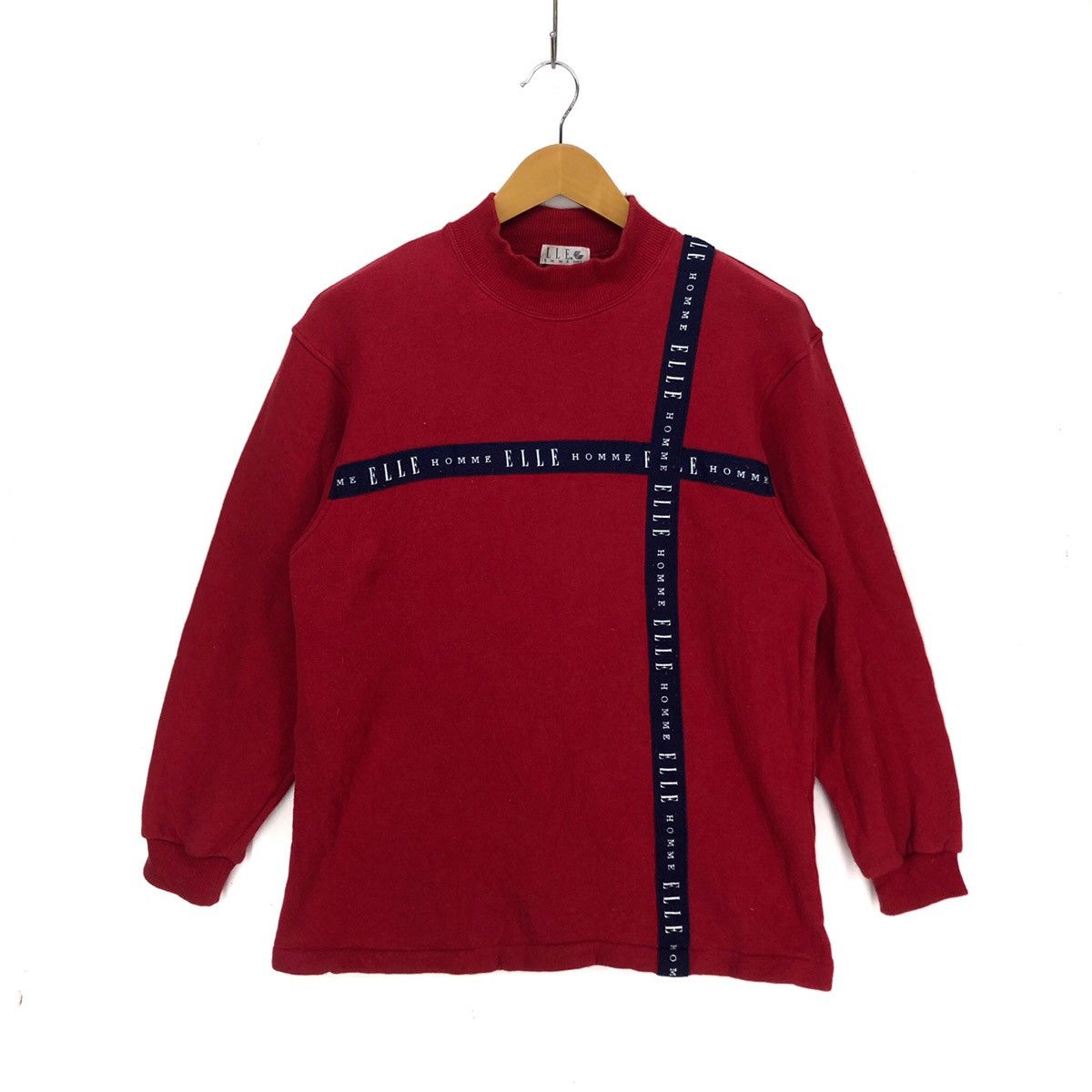Other ELLE HOMME Crew Neck Sweatshirt #1401-50 Size US M / EU 48-50 / 2 - 1 Thumbnail