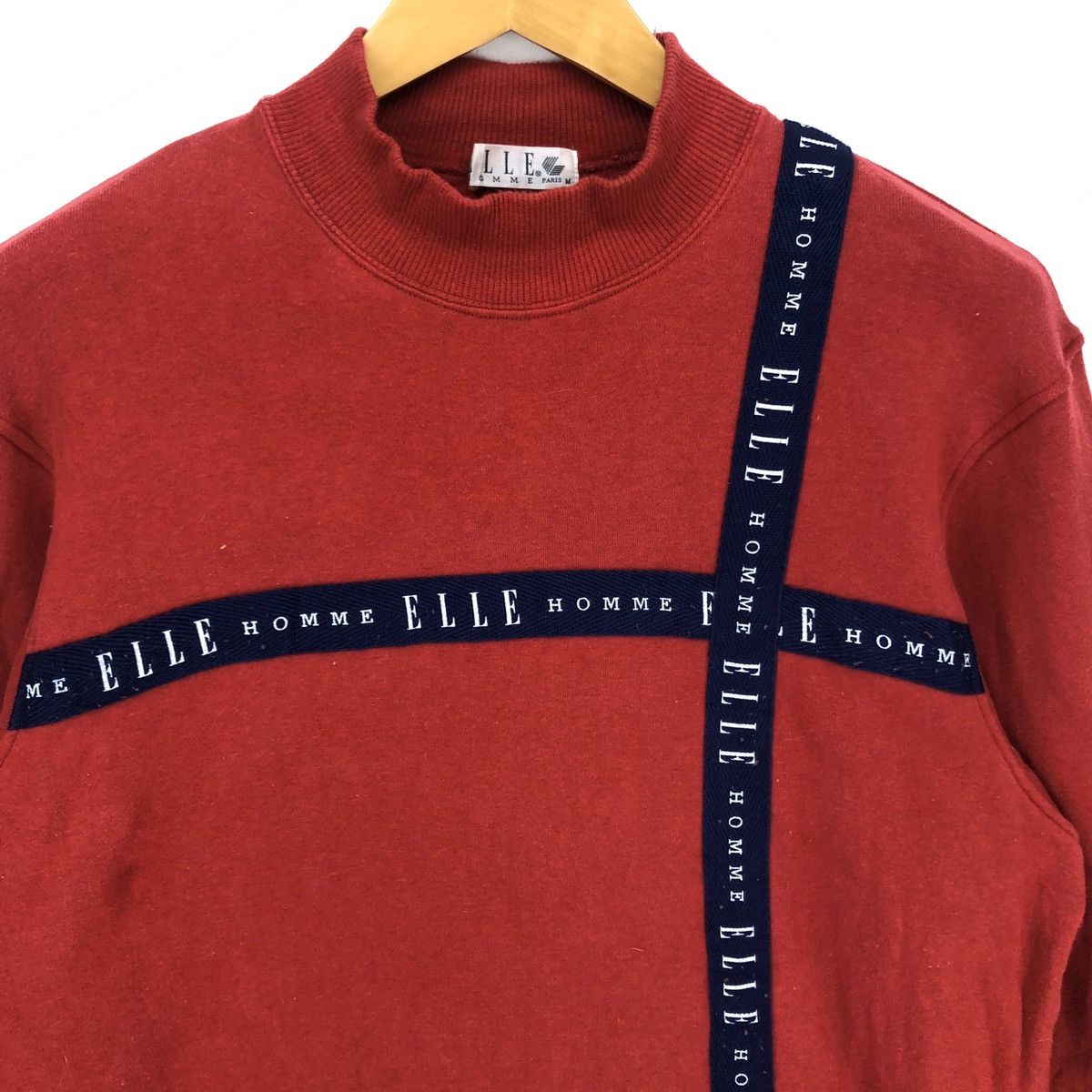 Other ELLE HOMME Crew Neck Sweatshirt #1401-50 Size US M / EU 48-50 / 2 - 2 Thumbnail