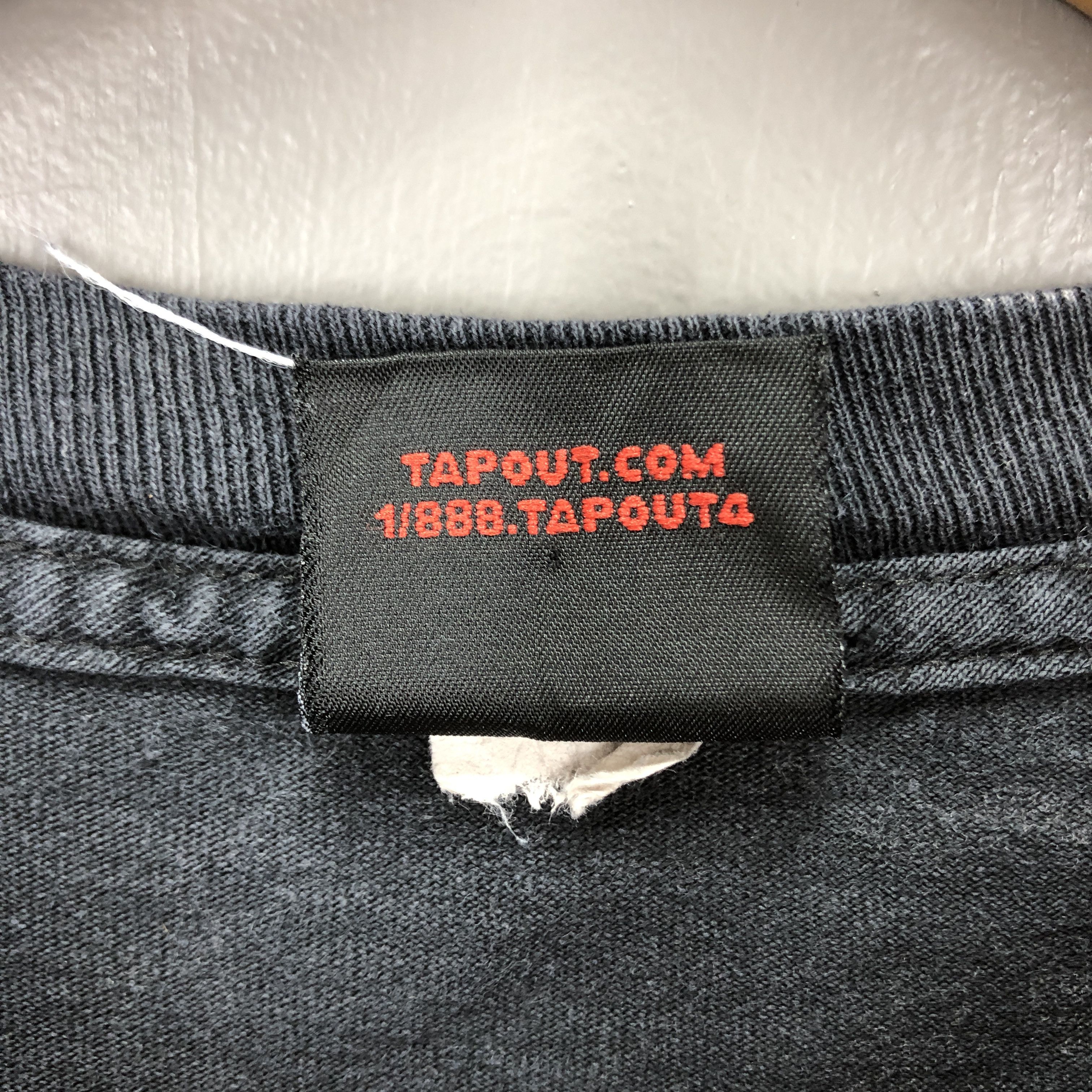 WWE TAP OUT Crew Neck T Shirt #0912/AH Size US L / EU 52-54 / 3 - 8 Thumbnail