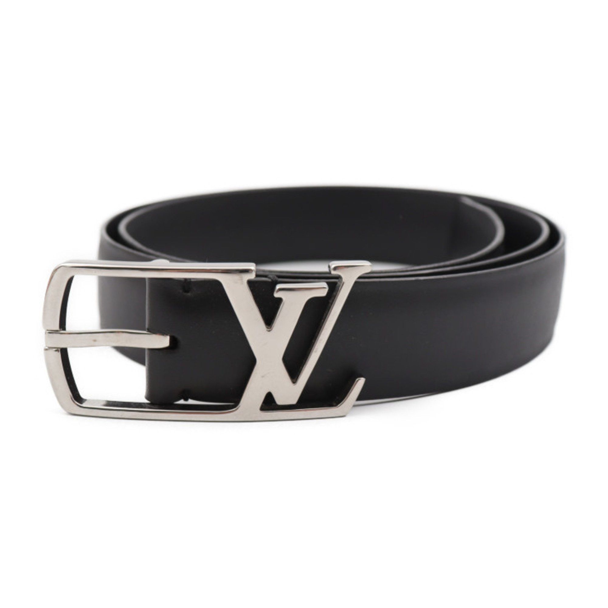 Louis Vuitton White/Grey Damier Infini Leather Boston Reversible Belt Size 90/36